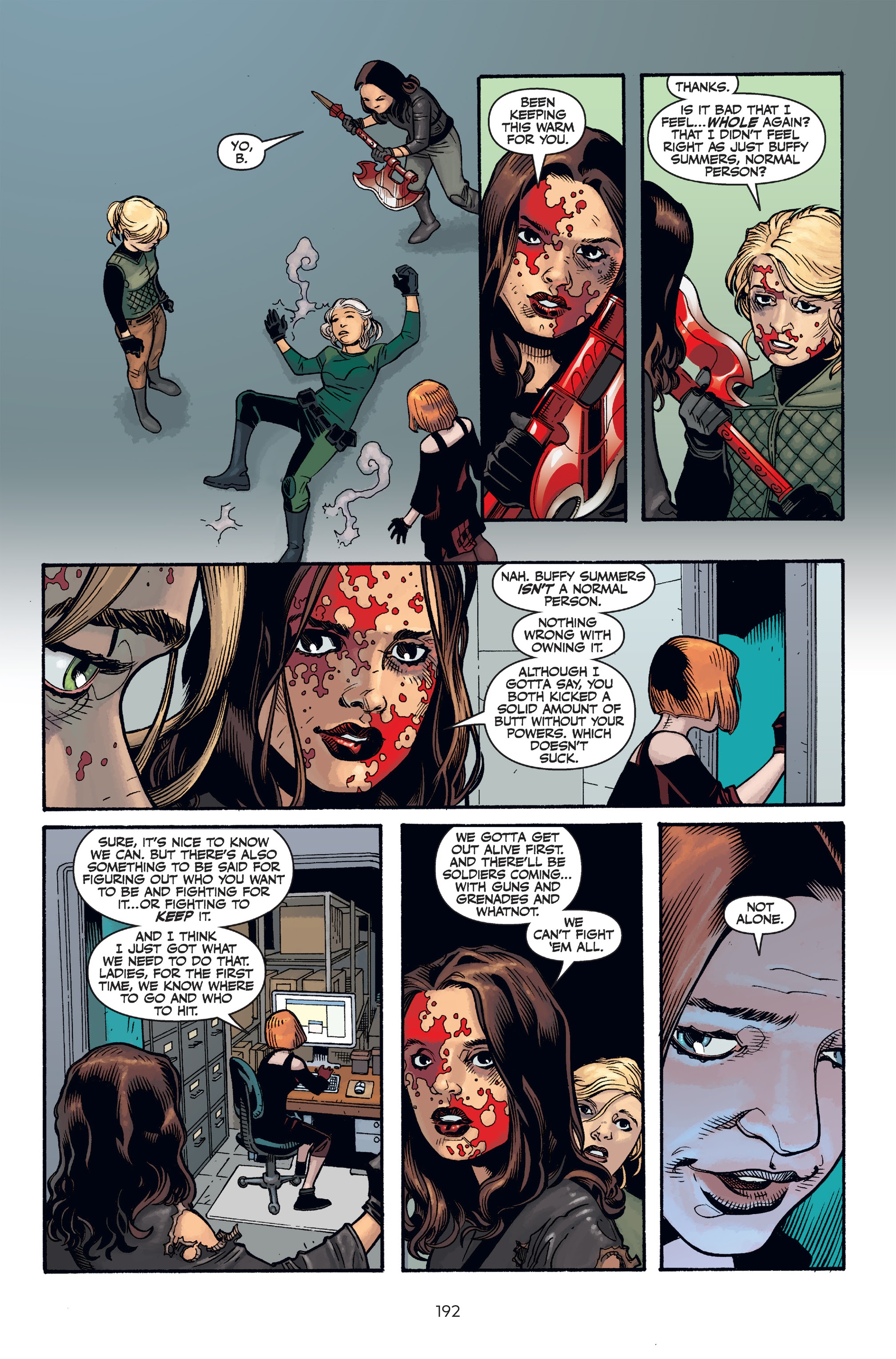 Read online Buffy the Vampire Slayer Season 11 comic -  Issue # _Library Edition (Part 2) - 93
