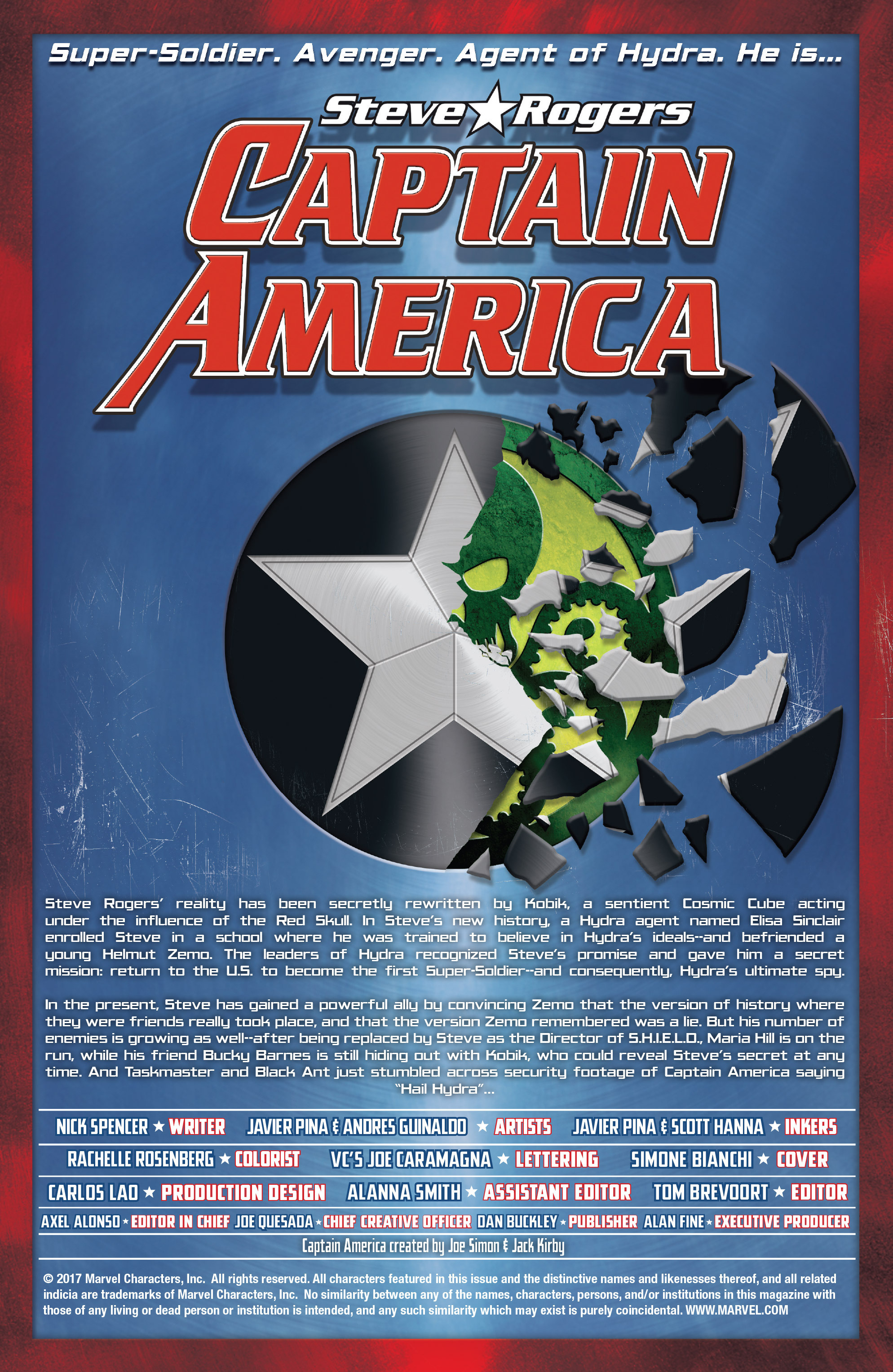 Read online Captain America: Steve Rogers comic -  Issue #12 - 2