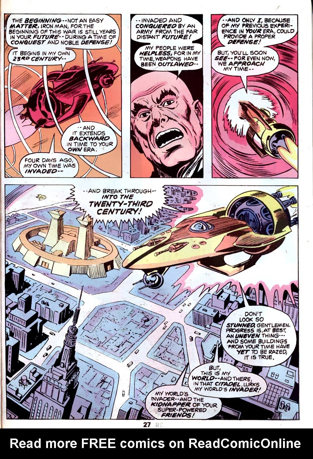 Read online Marvel Treasury Edition comic -  Issue #27 - 29