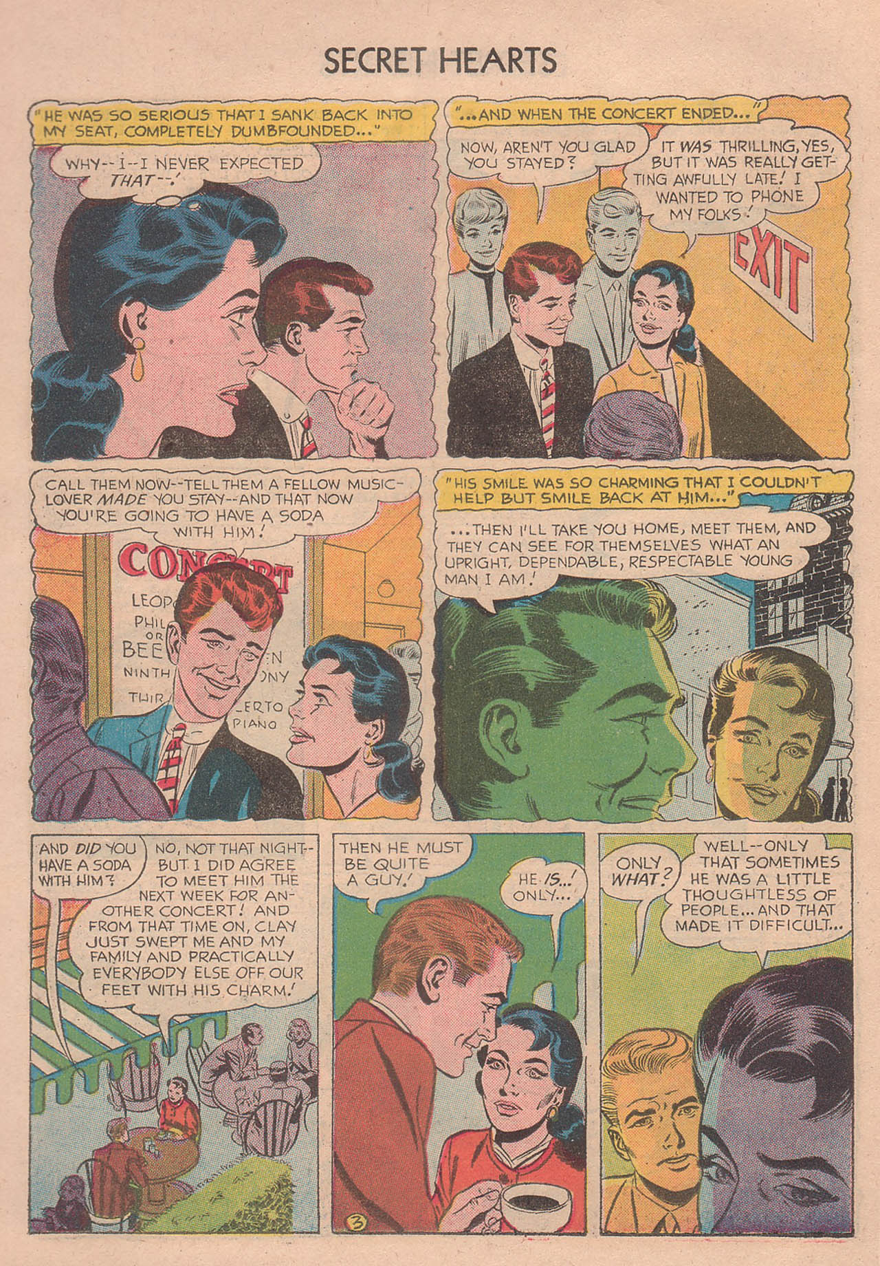 Read online Secret Hearts comic -  Issue #39 - 22