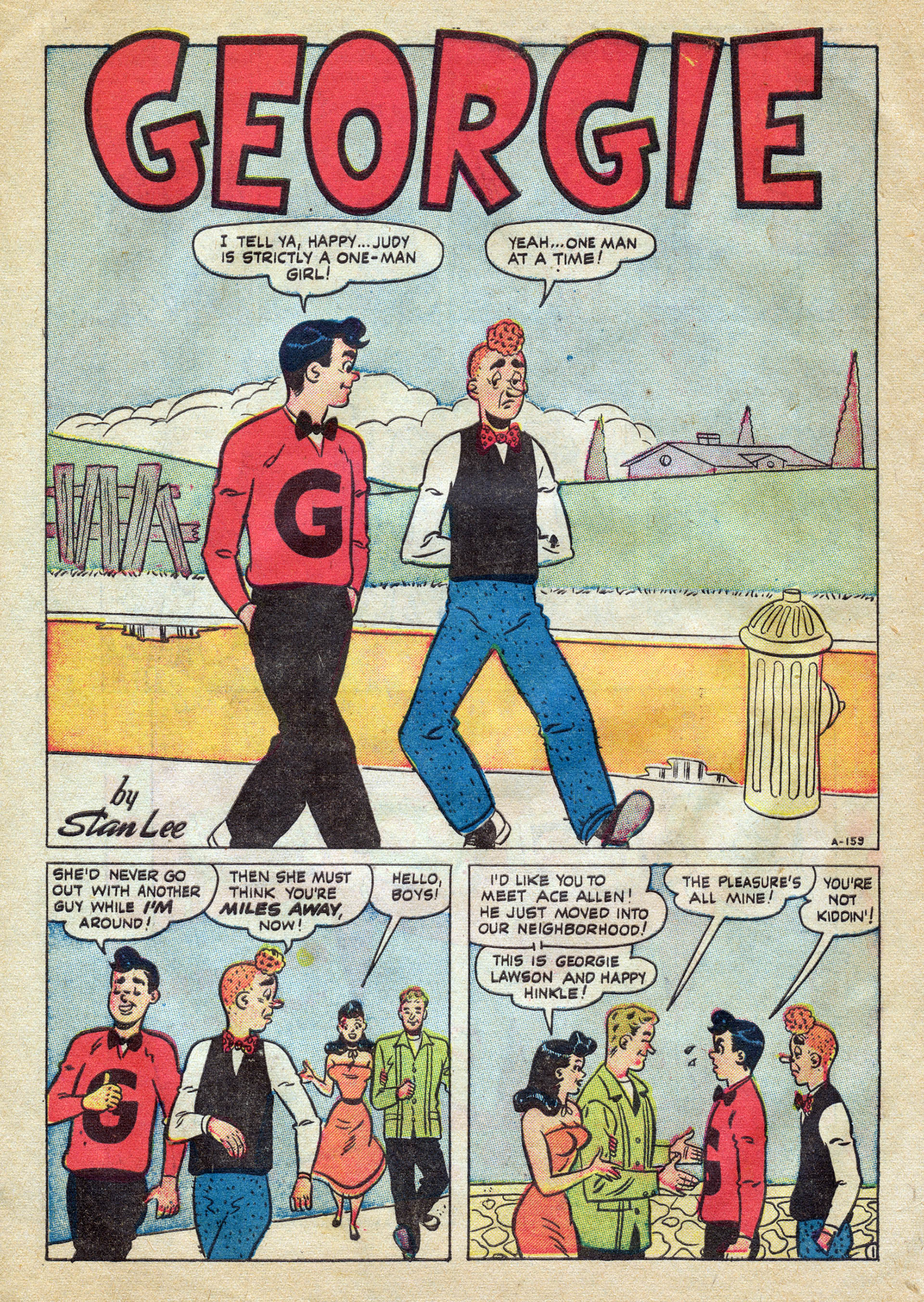 Read online Georgie Comics (1949) comic -  Issue #39 - 10