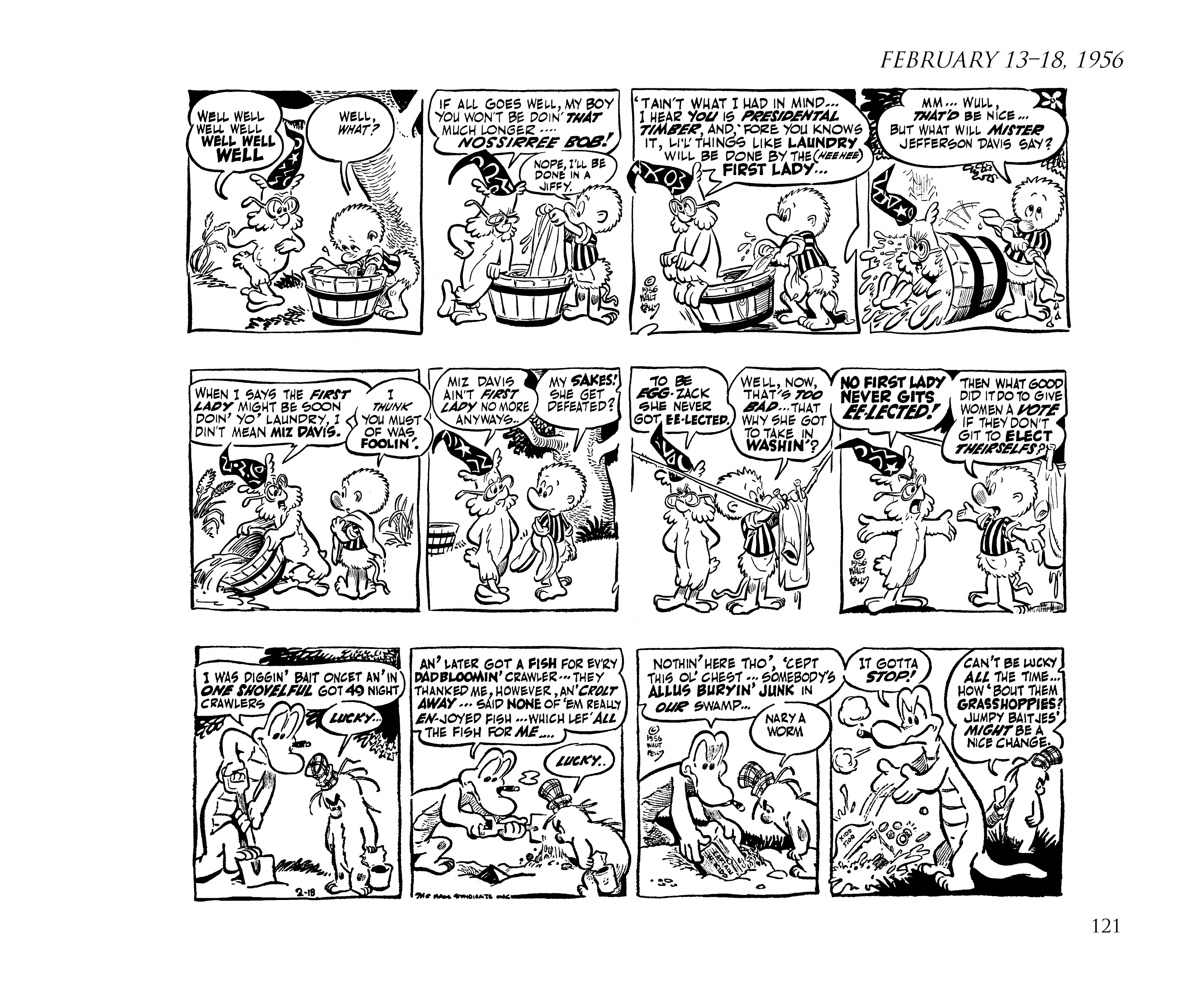 Read online Pogo by Walt Kelly: The Complete Syndicated Comic Strips comic -  Issue # TPB 4 (Part 2) - 33
