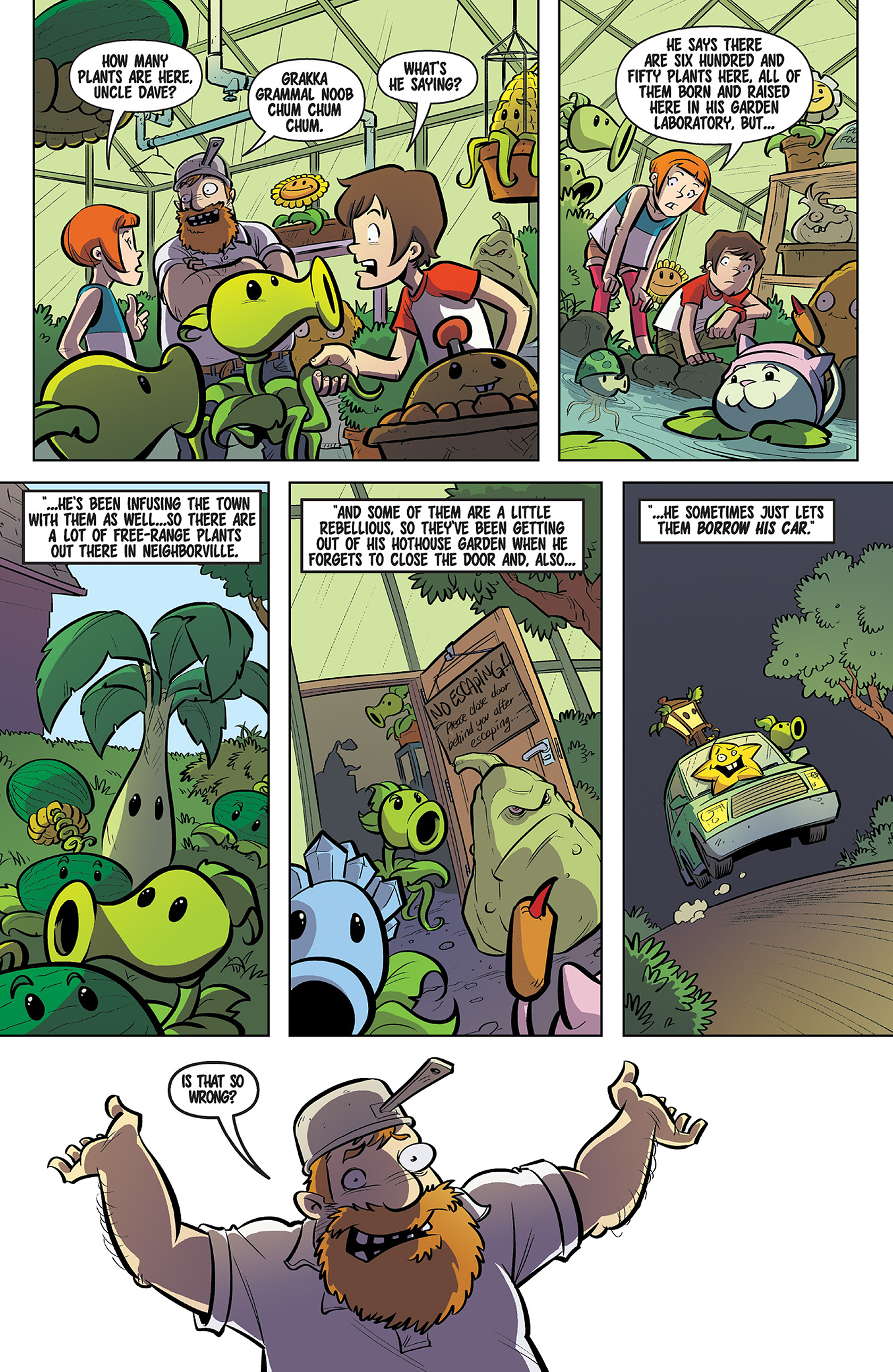 Read online Plants vs. Zombies: Lawnmageddon comic -  Issue #2 - 8