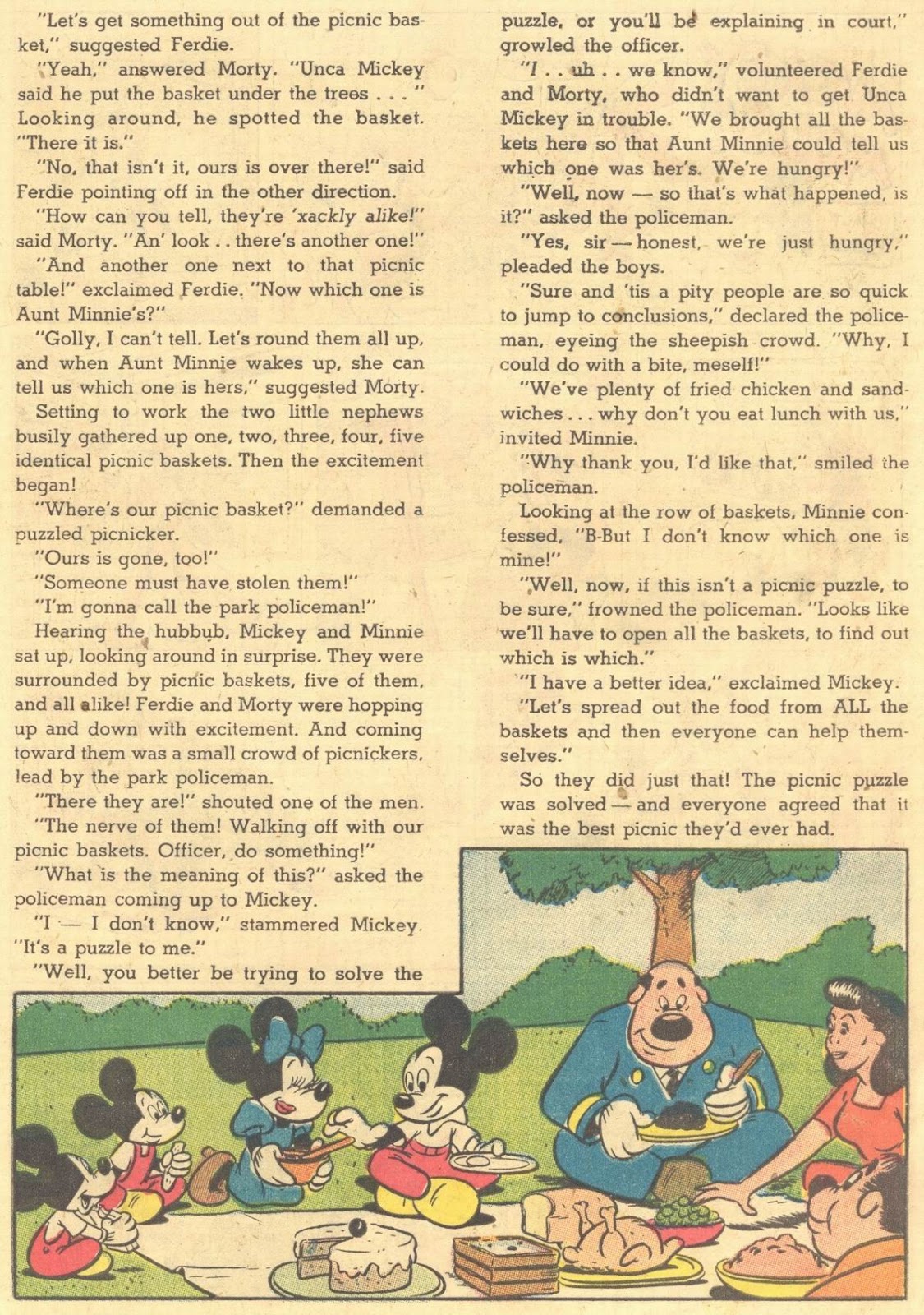 Walt Disney's Comics and Stories issue 144 - Page 35
