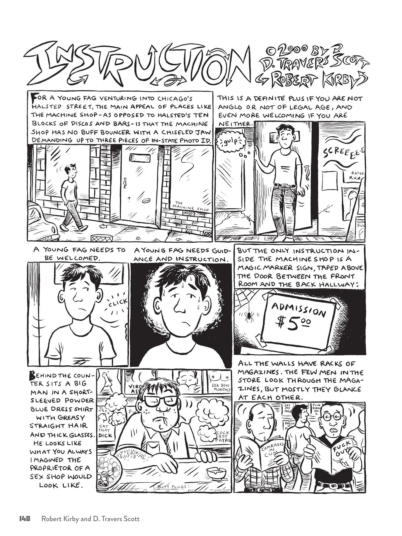 Read online No Straight Lines: Four Decades of Queer Comics comic -  Issue # TPB - 153