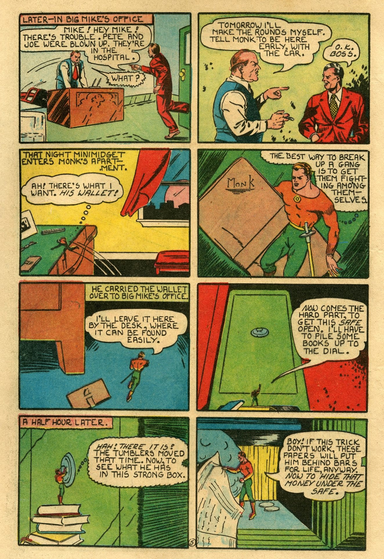 Read online Amazing Man Comics comic -  Issue #24 - 22