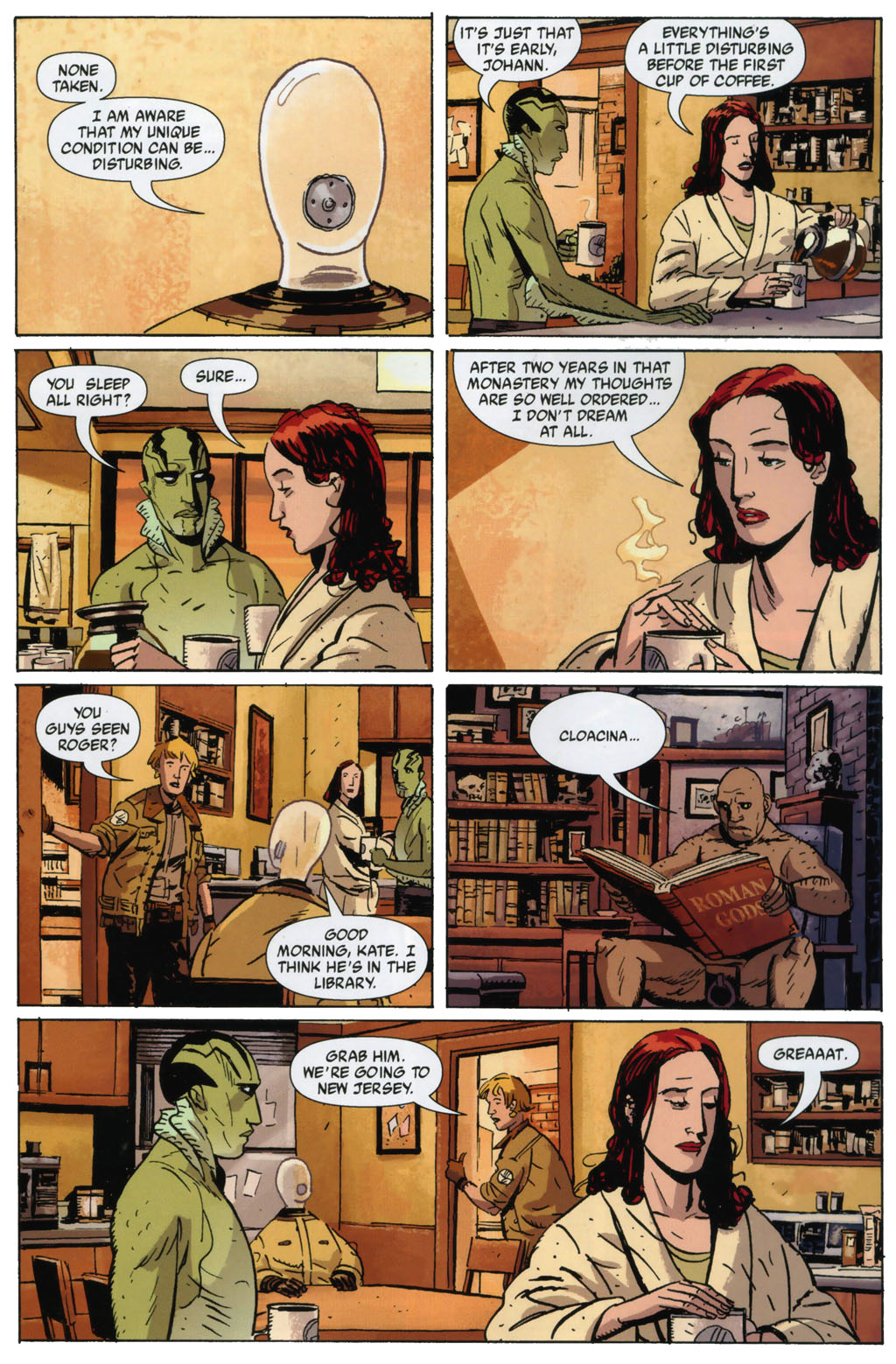 Read online B.P.R.D., Plague of Frogs comic -  Issue #1 - 11