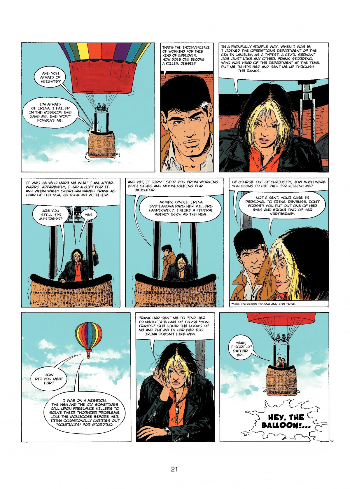 Read online XIII comic -  Issue #14 - 21