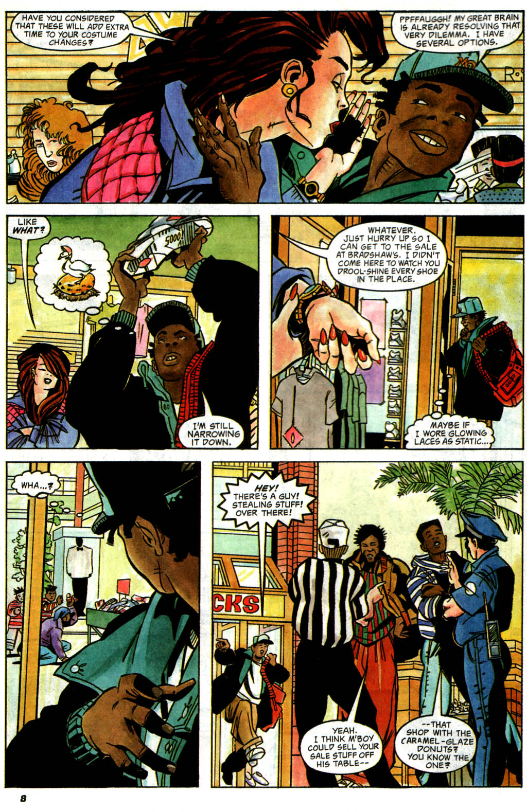 Read online Static comic -  Issue #9 - 7