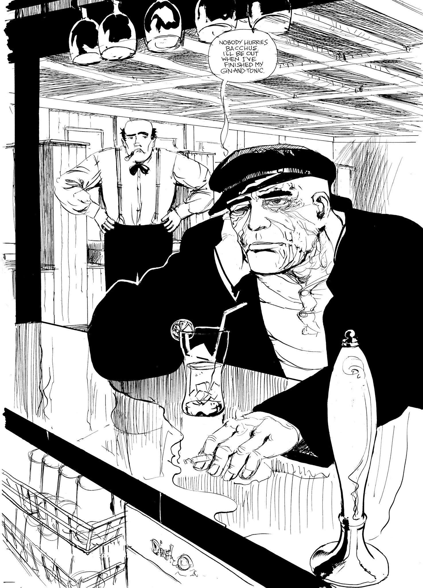Read online Eddie Campbell's Bacchus comic -  Issue # TPB 3 - 233