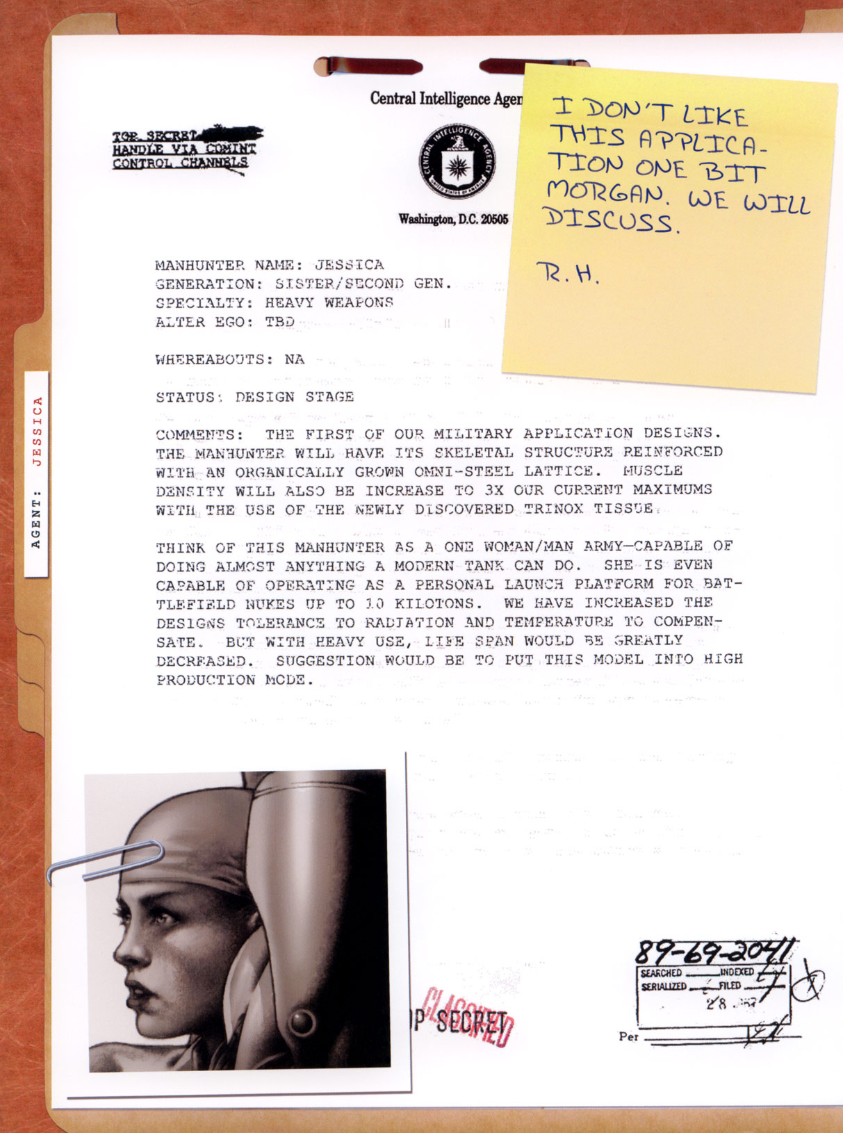 Read online Athena Inc. Agent Roster comic -  Issue # Full - 13