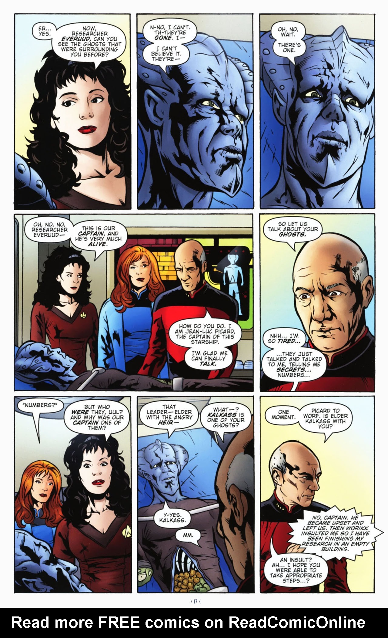 Read online Star Trek: The Next Generation: Ghosts comic -  Issue #2 - 19