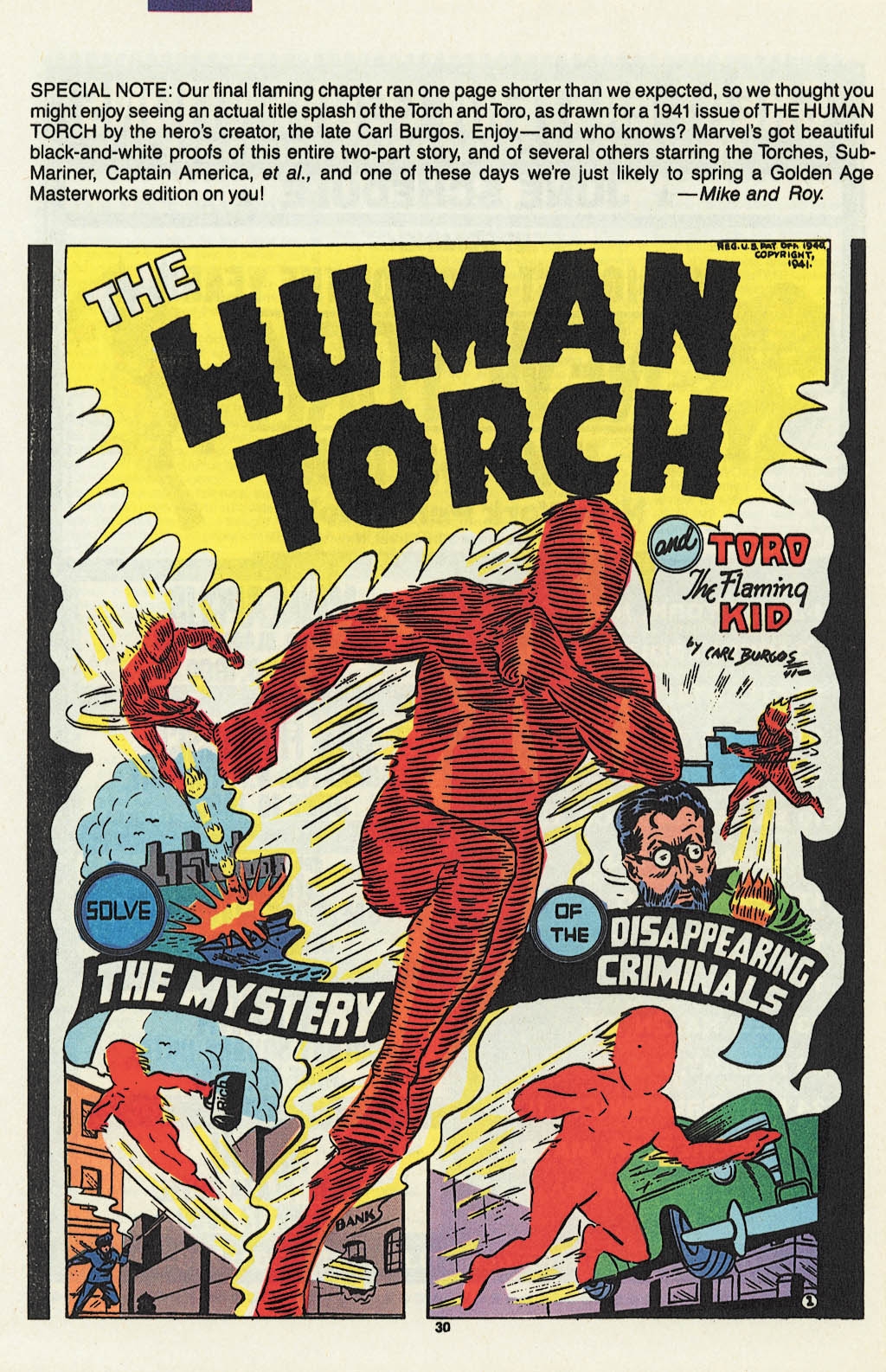 Read online The Saga of the Original Human Torch comic -  Issue #4 - 23