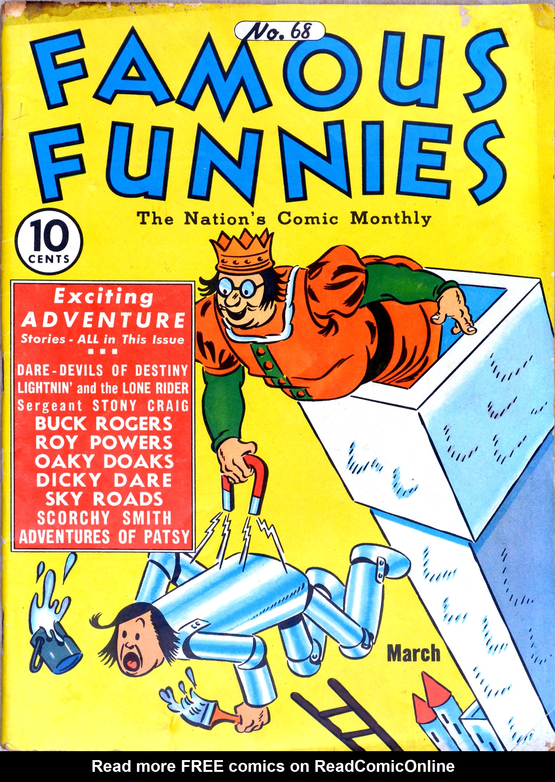 Read online Famous Funnies comic -  Issue #68 - 1