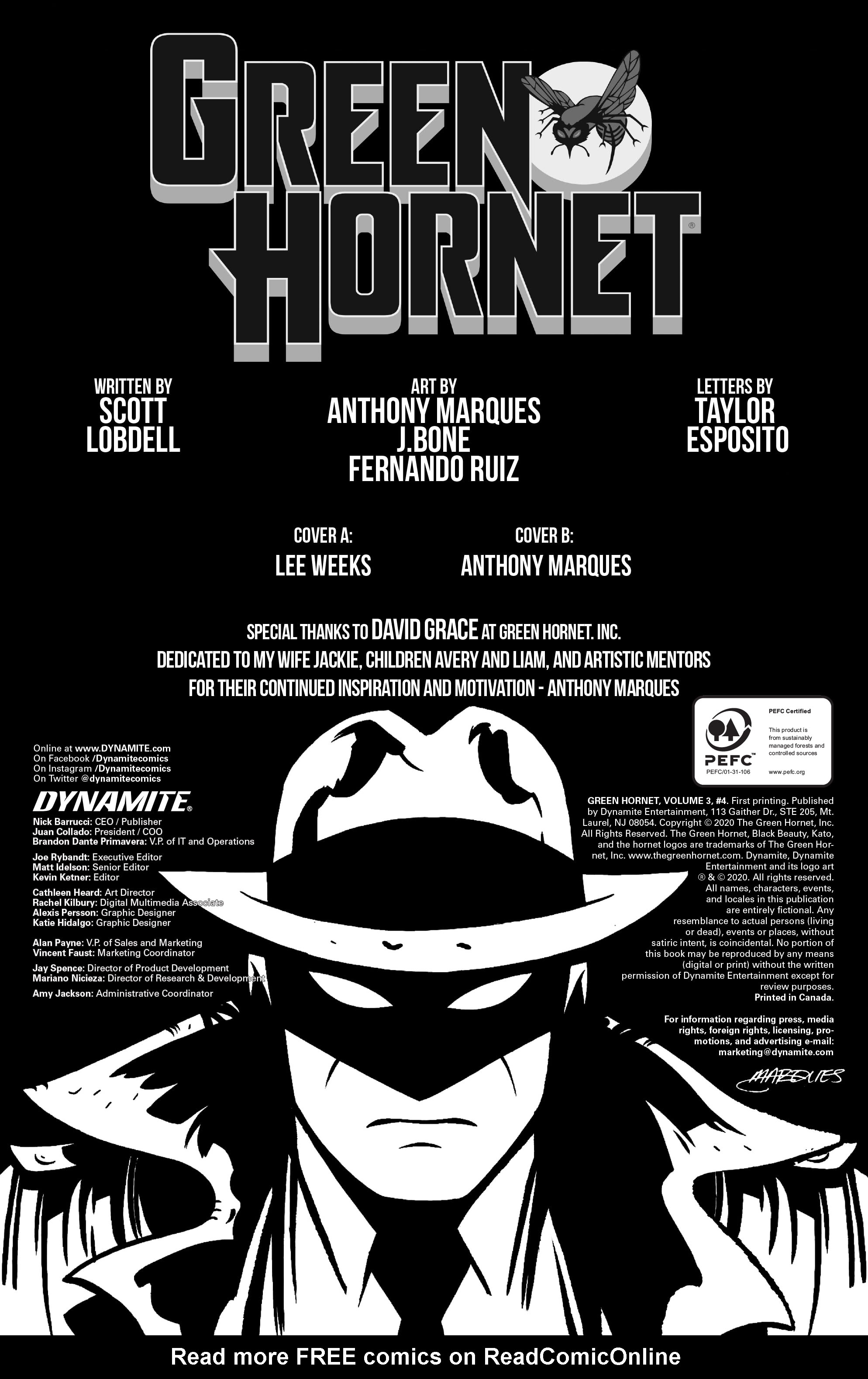 Read online The Green Hornet (2020) comic -  Issue #4 - 3