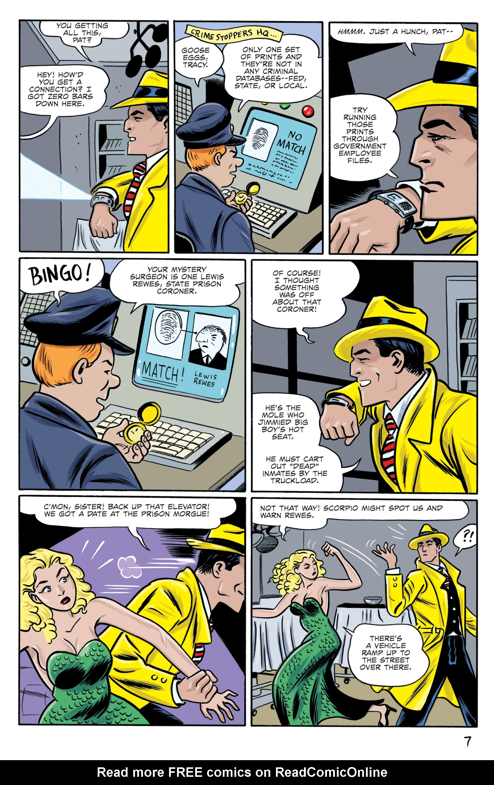 Read online Dick Tracy: Dead Or Alive comic -  Issue #4 - 9