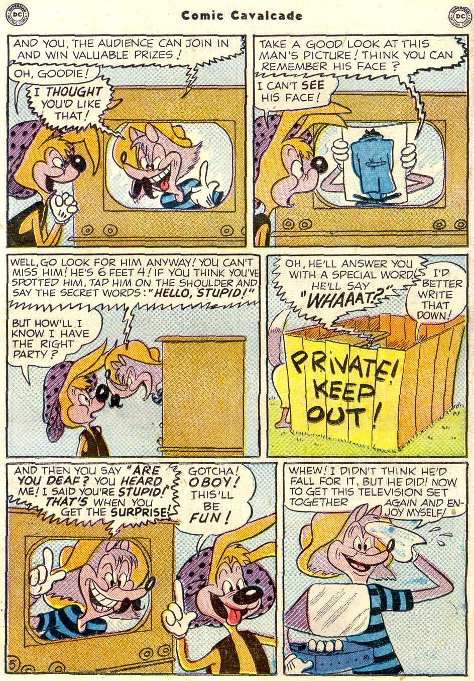 Read online Comic Cavalcade comic -  Issue #43 - 33