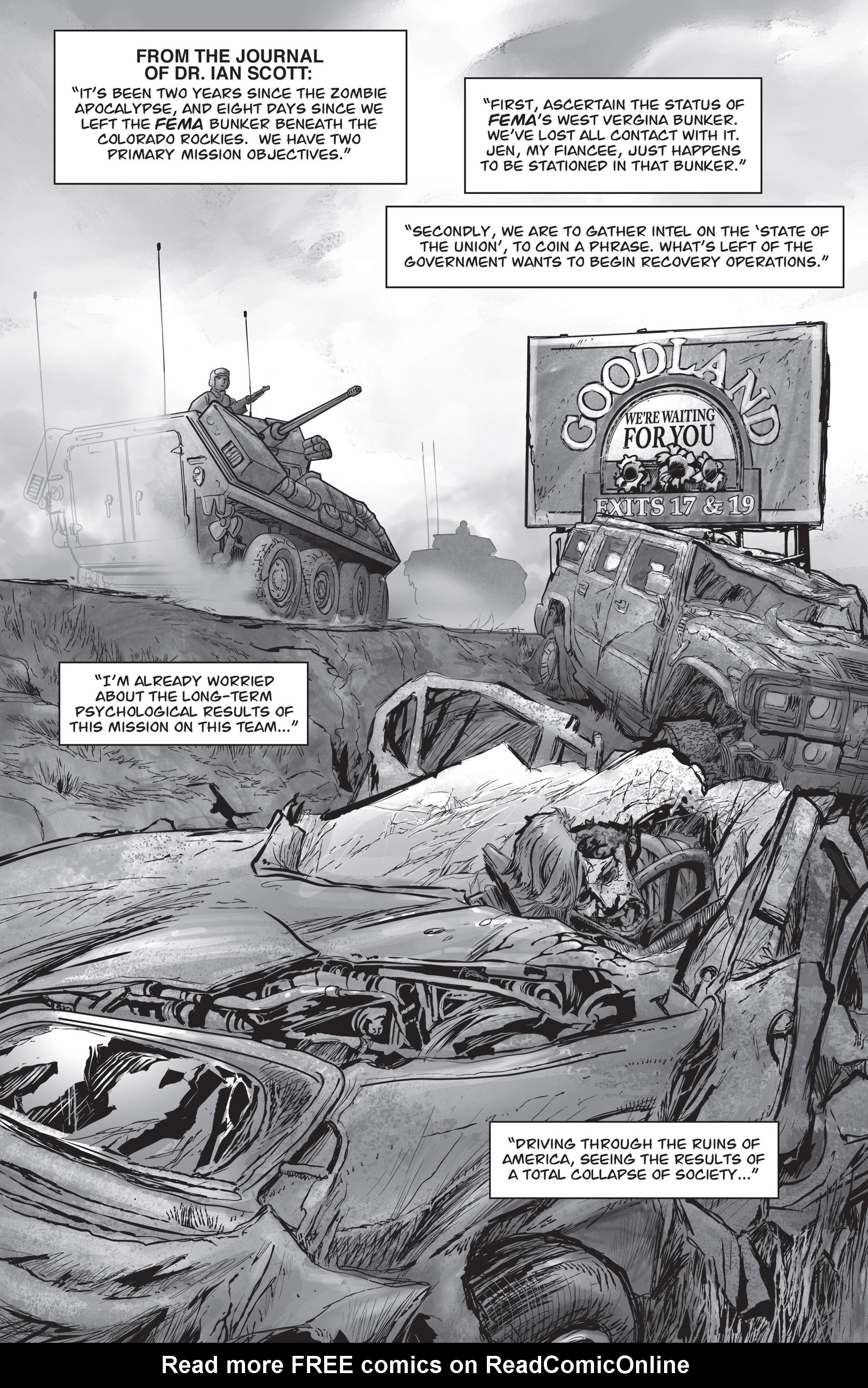 Read online The Last Zombie: Inferno comic -  Issue #1 - 3