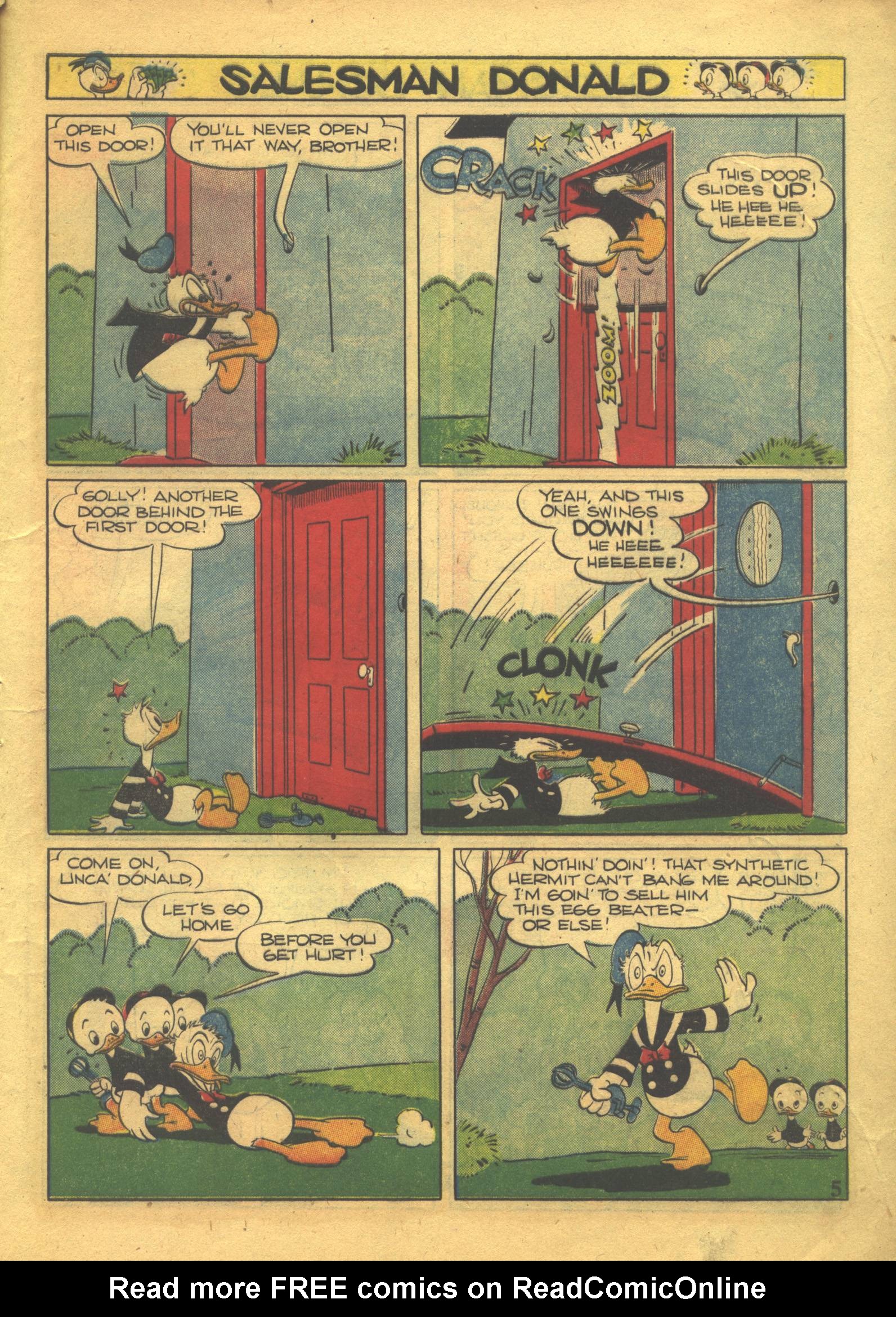 Read online Walt Disney's Comics and Stories comic -  Issue #39 - 7