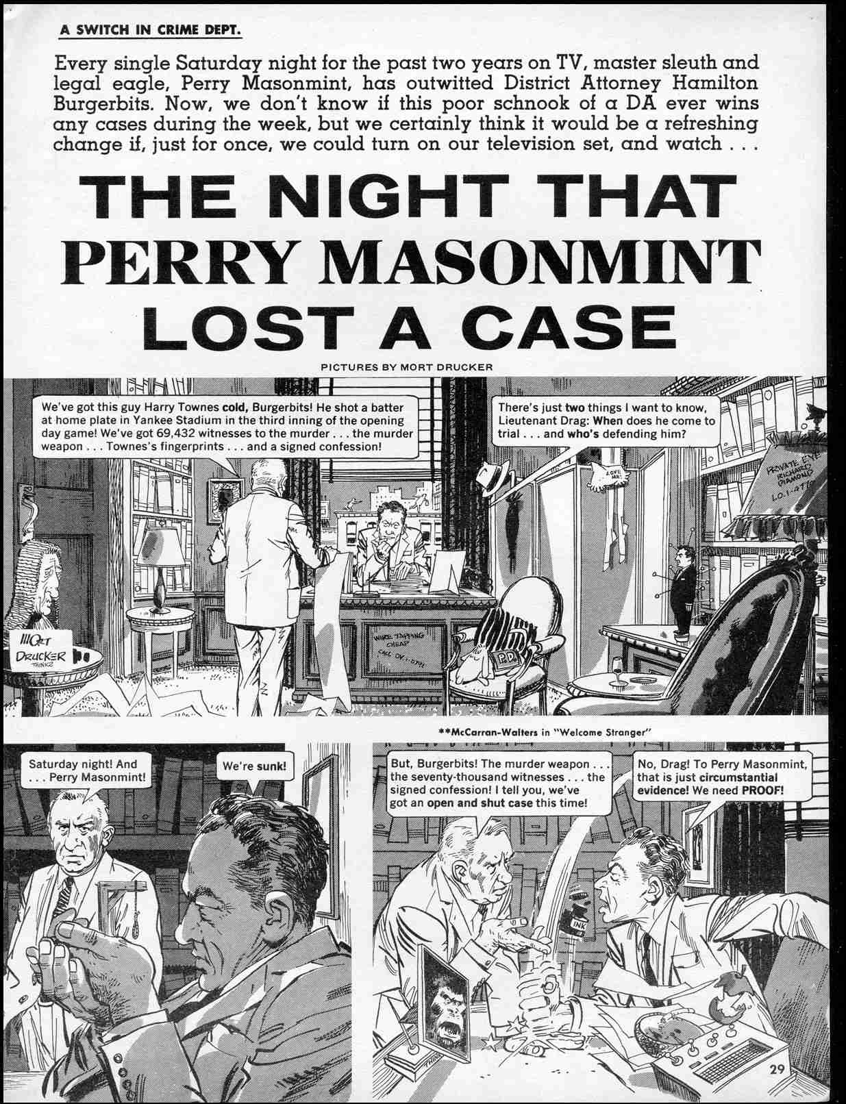 Read online MAD comic -  Issue #48 - 31