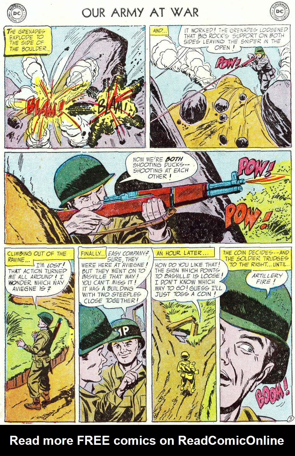 Read online Our Army at War (1952) comic -  Issue #34 - 31