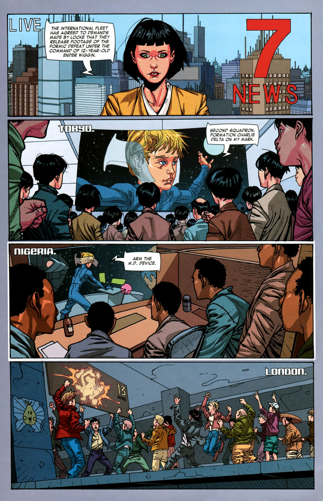 Read online Ender's Game: The League War comic -  Issue # Full - 21