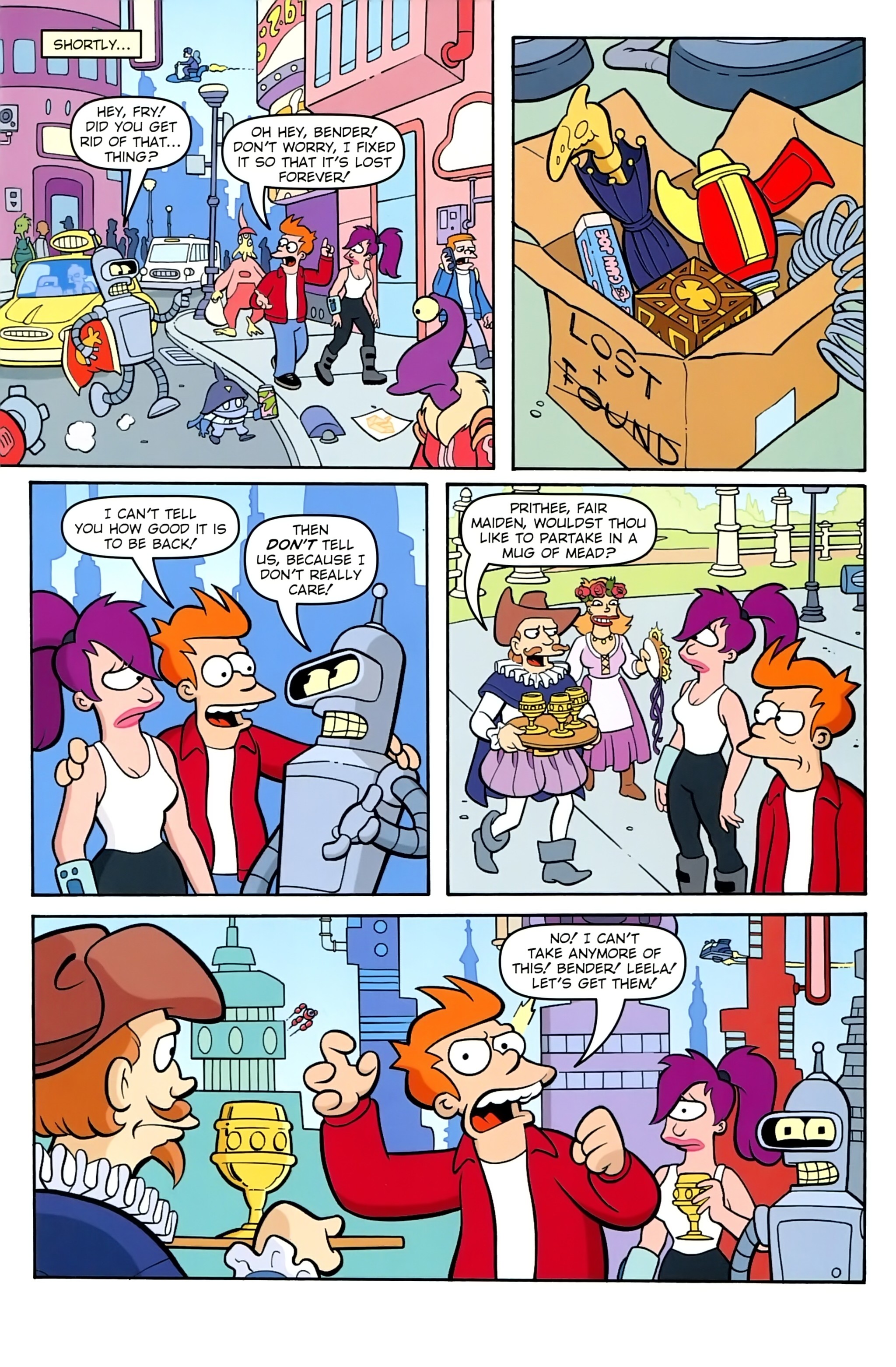 Read online Futurama Comics comic -  Issue #81 - 25