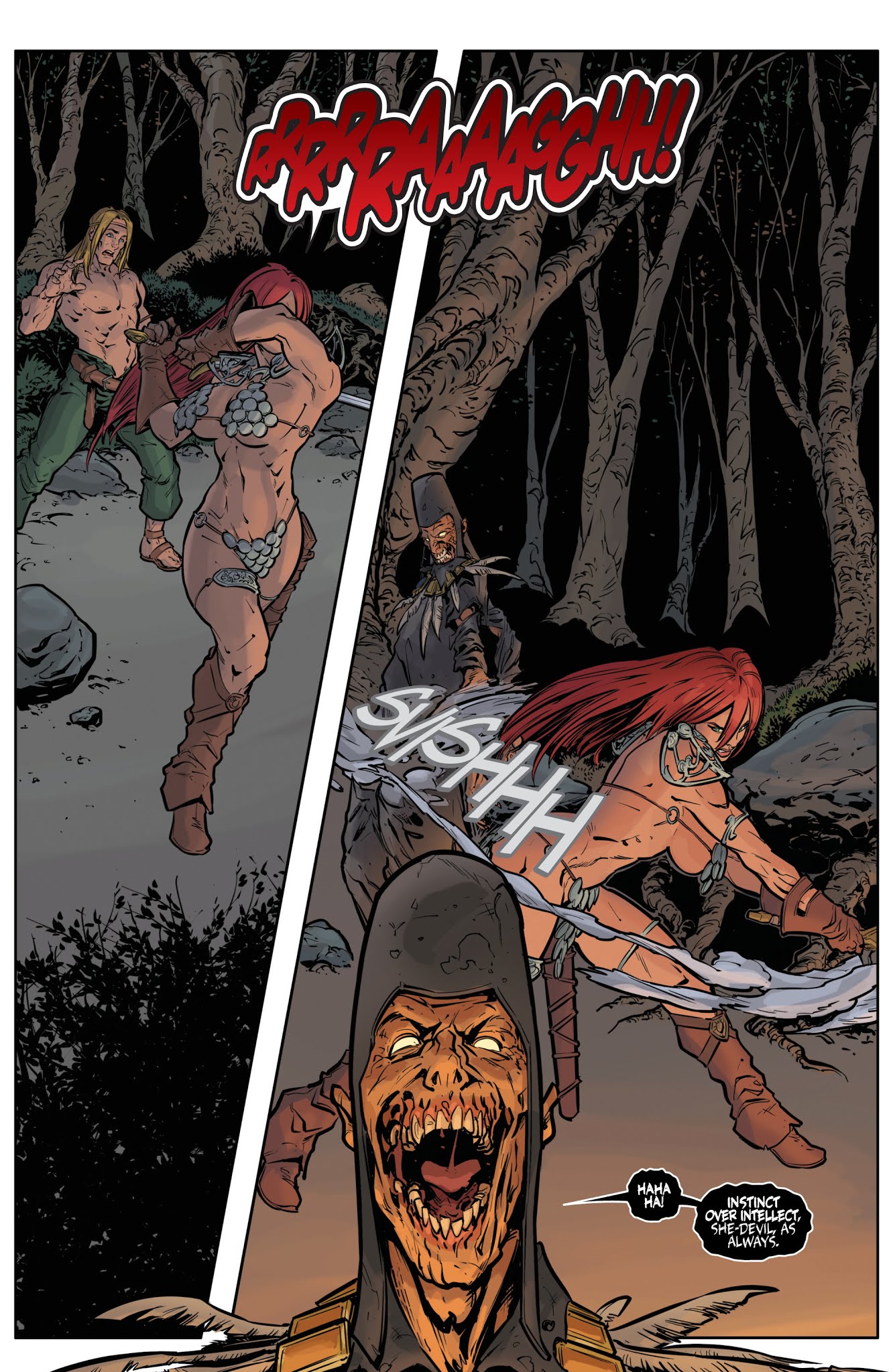 Read online Red Sonja: Halloween Special comic -  Issue # Full - 13