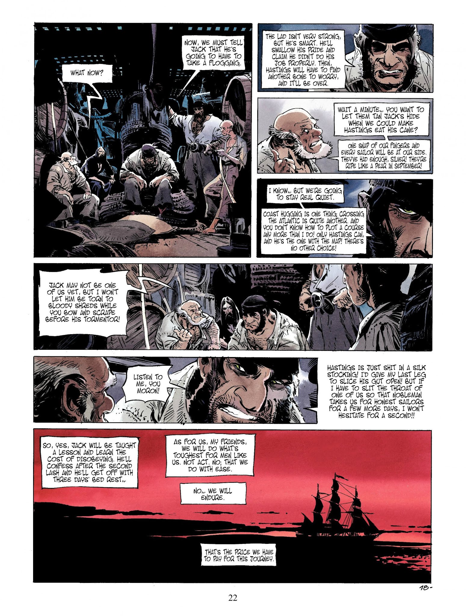 Read online Long John Silver comic -  Issue #2 - 21