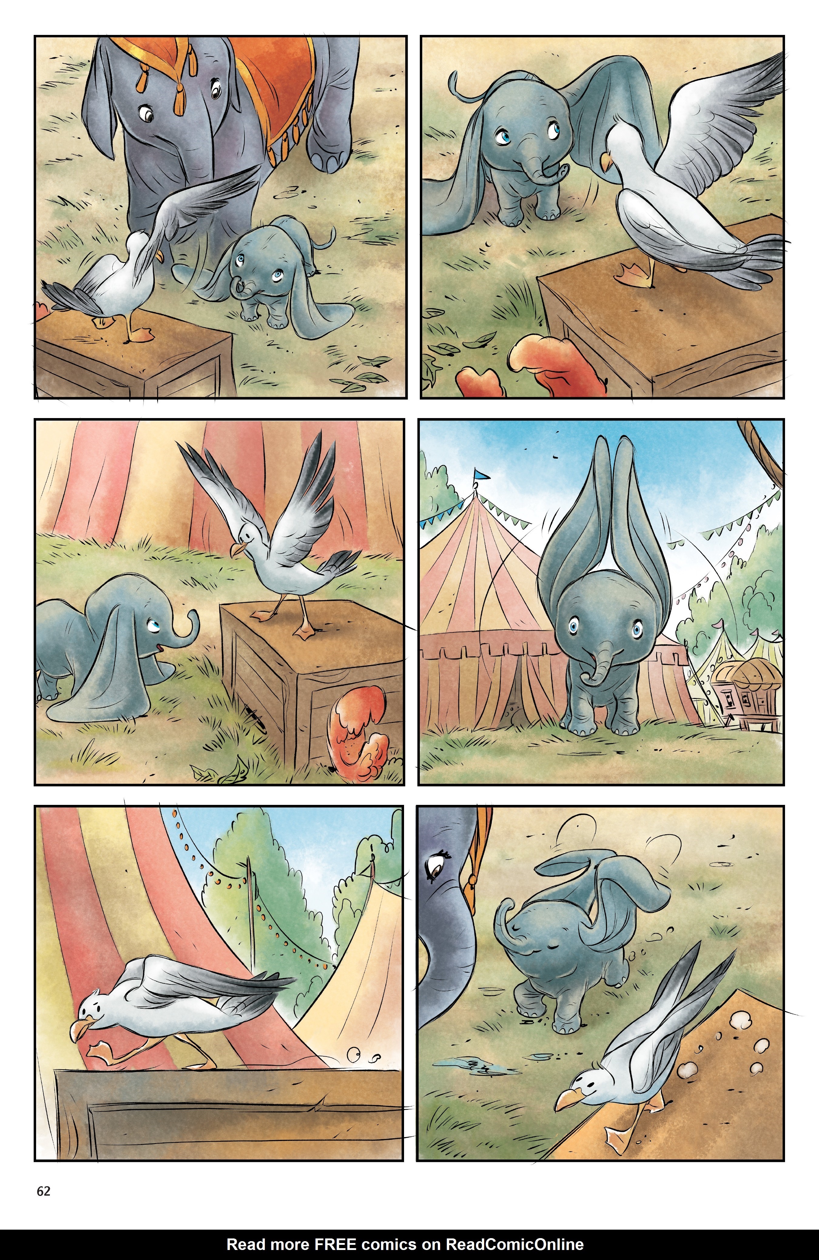 Read online Disney Dumbo: Friends in High Places comic -  Issue # Full - 63
