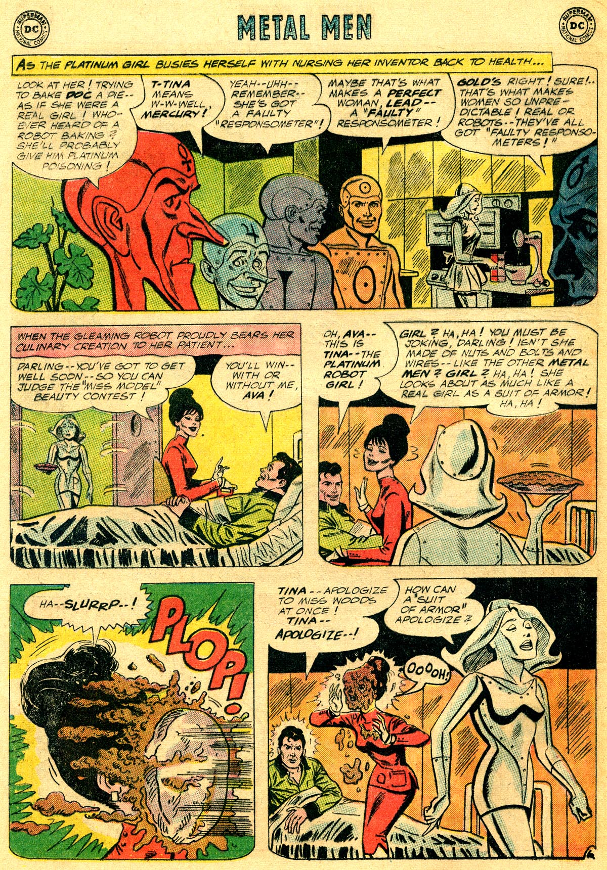 Read online Metal Men (1963) comic -  Issue #7 - 8