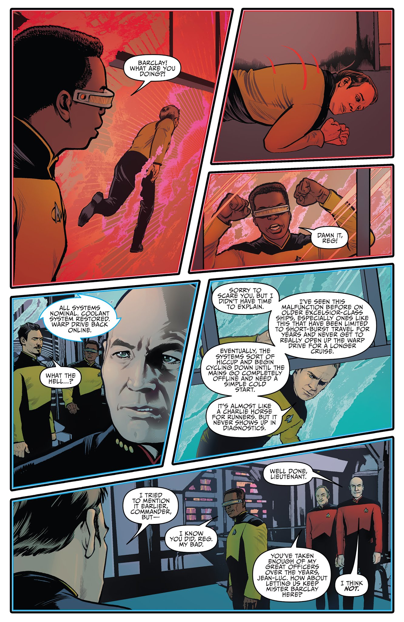 Read online Star Trek: The Next Generation: Terra Incognita comic -  Issue #1 - 21