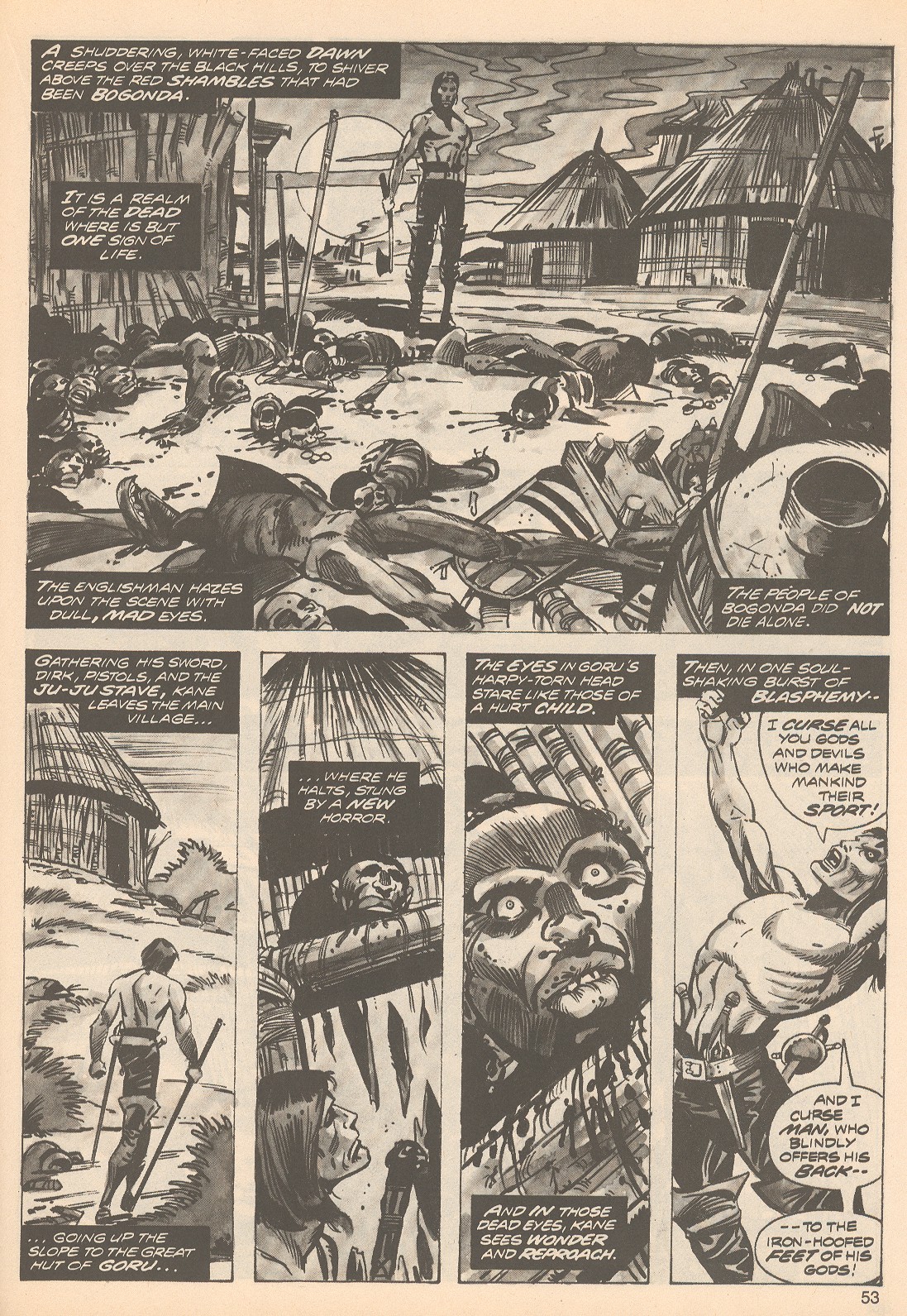 Read online The Savage Sword Of Conan comic -  Issue #54 - 53