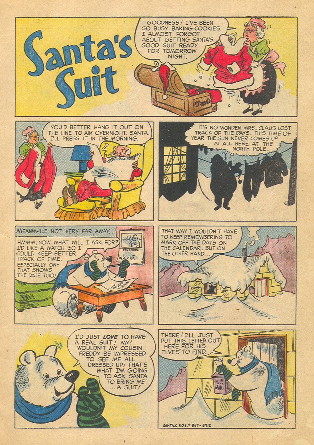 Read online Four Color Comics comic -  Issue #867 - 3