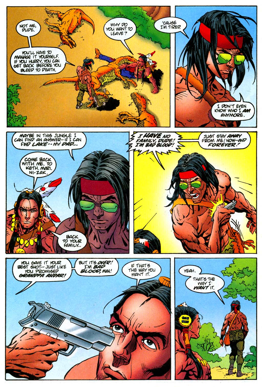 Read online Turok, Dinosaur Hunter (1993) comic -  Issue #47 - 15