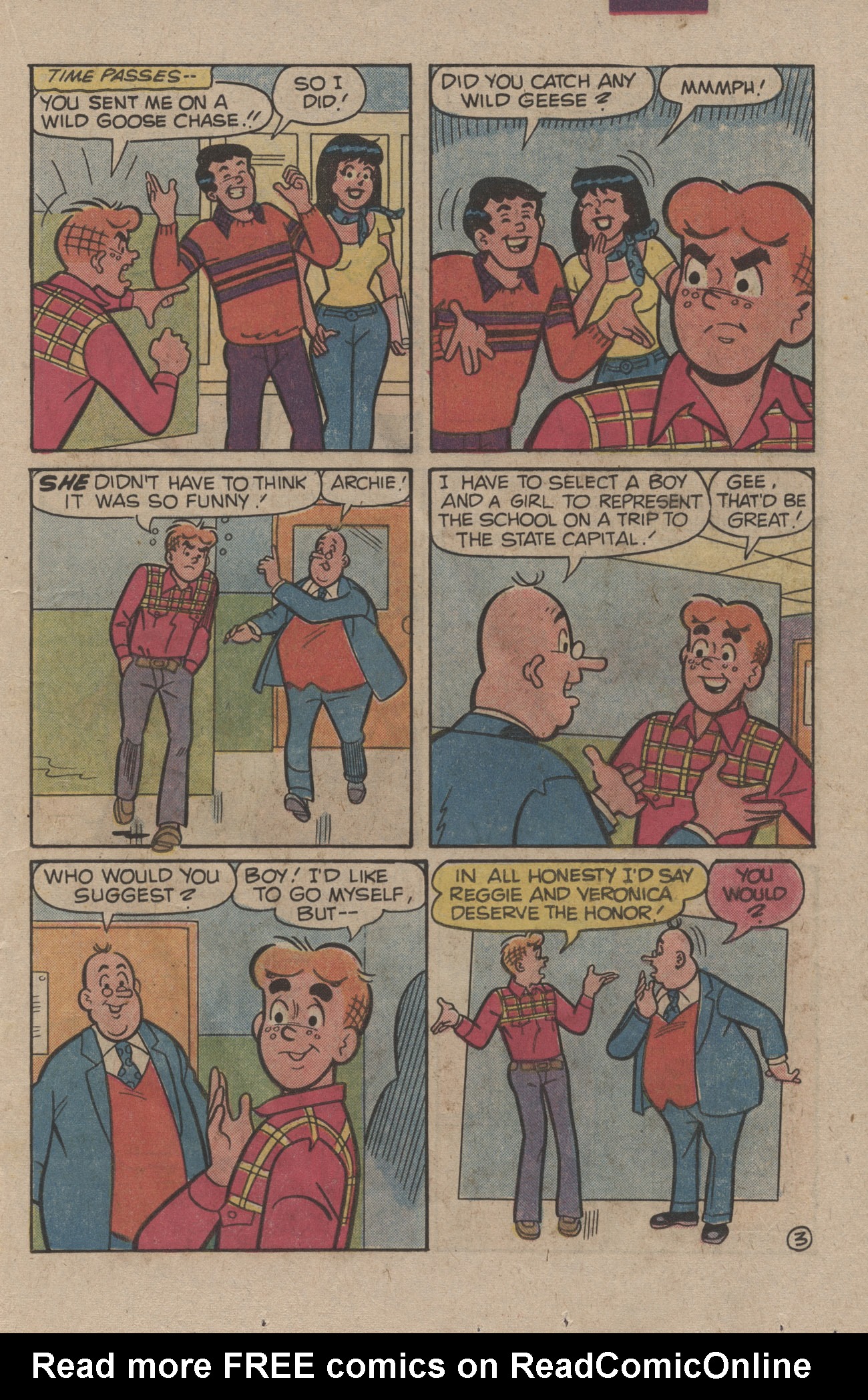 Read online Reggie and Me (1966) comic -  Issue #123 - 15