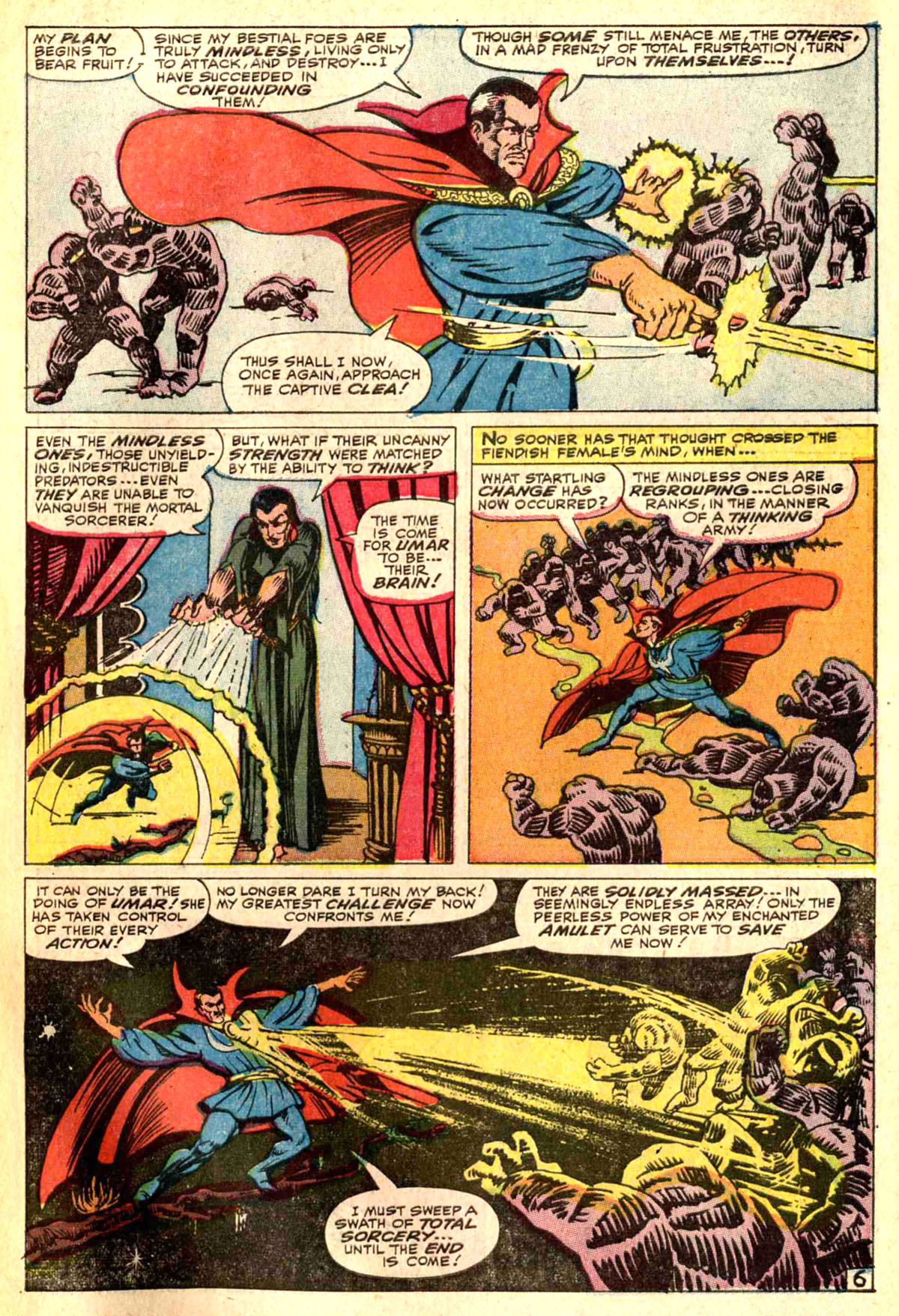 Read online Marvel Masterworks: Doctor Strange comic -  Issue # TPB 2 - 120