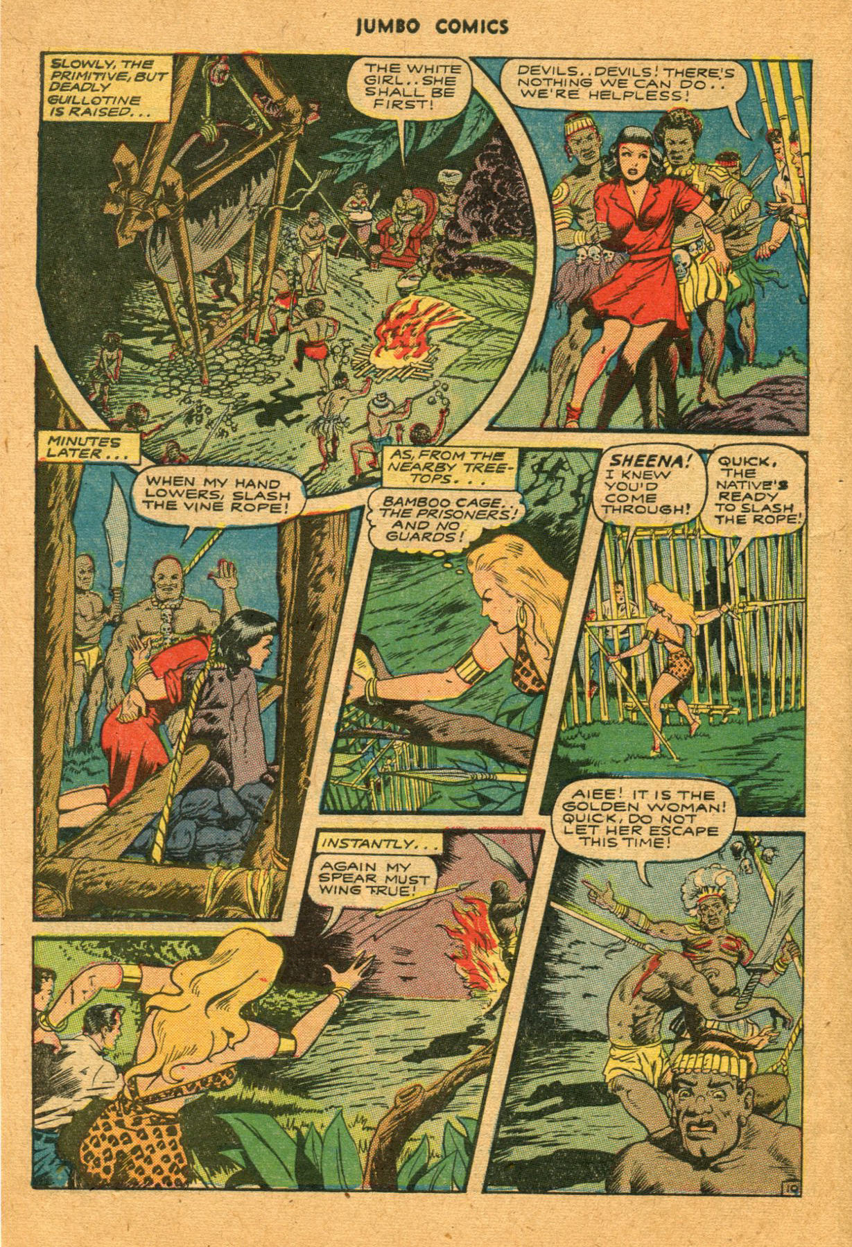 Read online Jumbo Comics comic -  Issue #75 - 12
