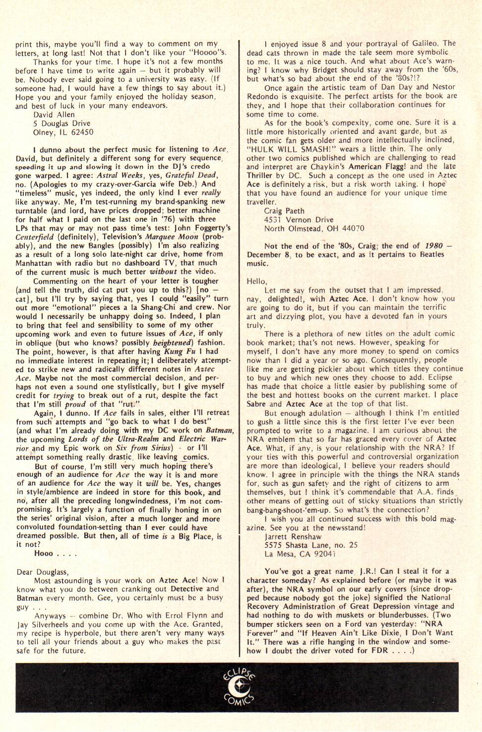 Read online Aztec Ace comic -  Issue #11 - 25