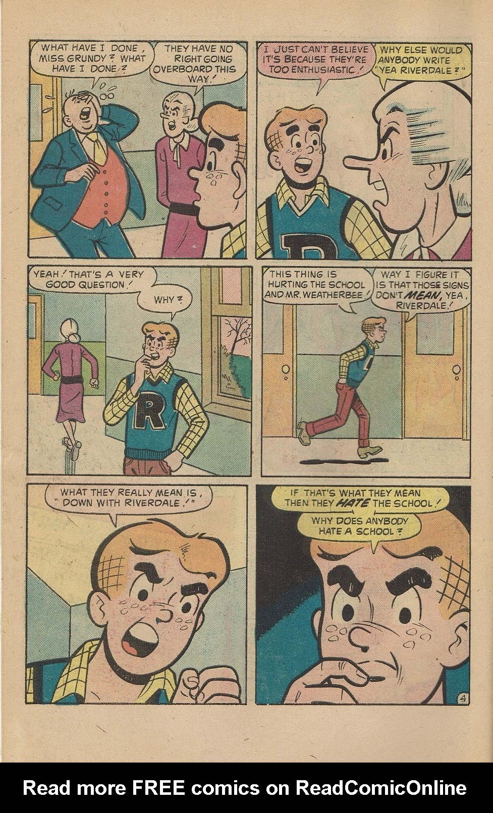 Read online Archie at Riverdale High (1972) comic -  Issue #24 - 6