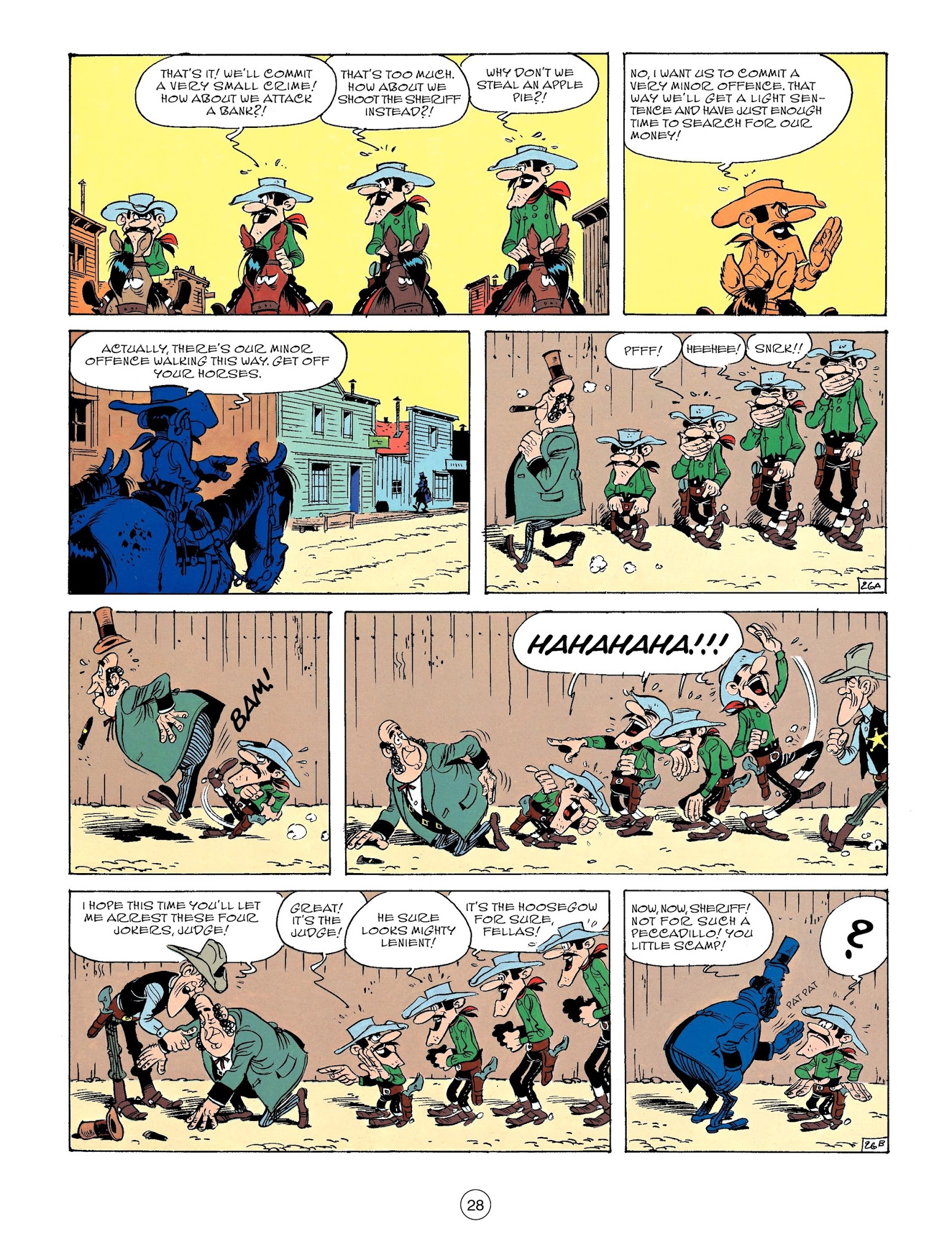 Read online A Lucky Luke Adventure comic -  Issue #58 - 28