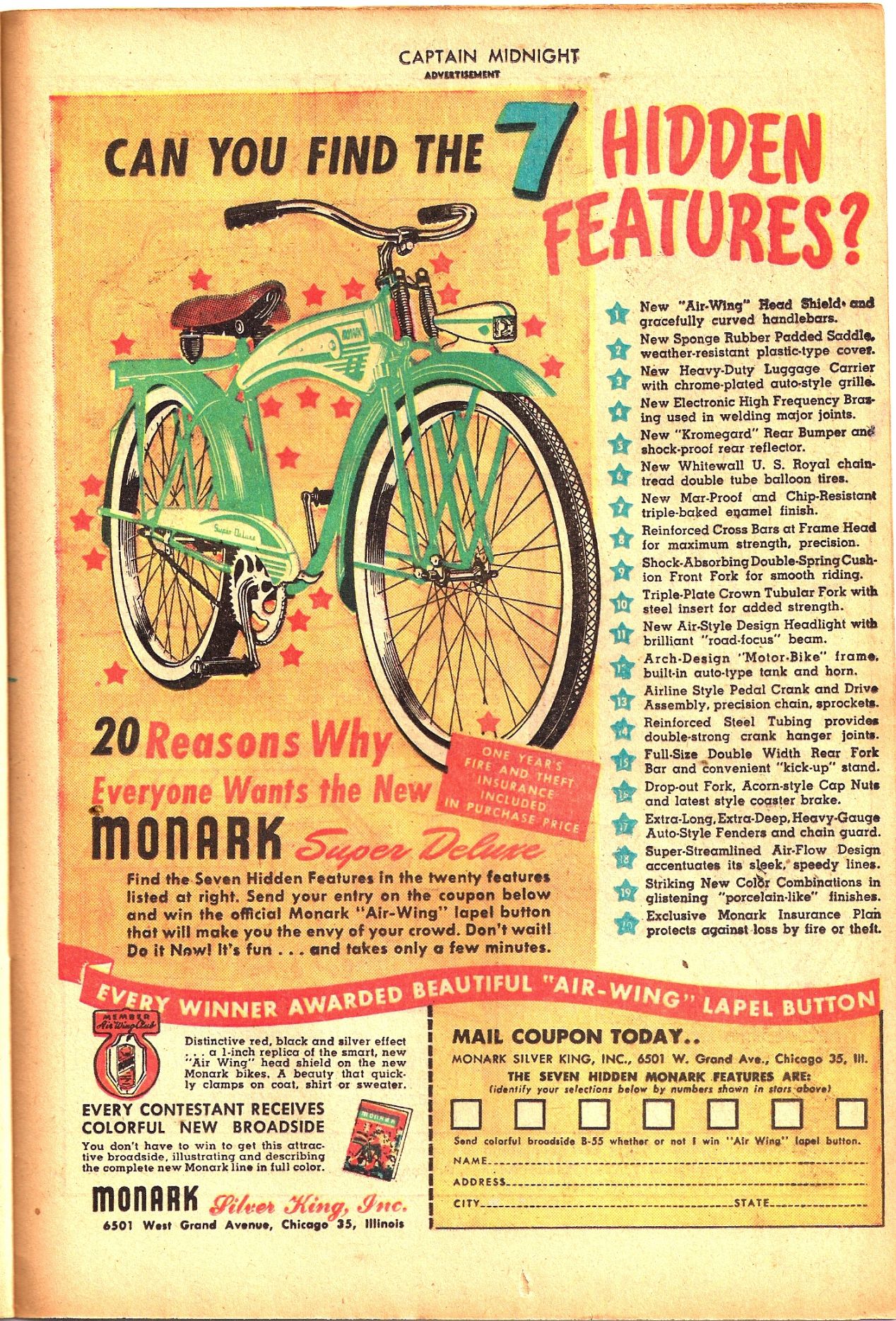 Read online Captain Midnight (1942) comic -  Issue #66 - 27