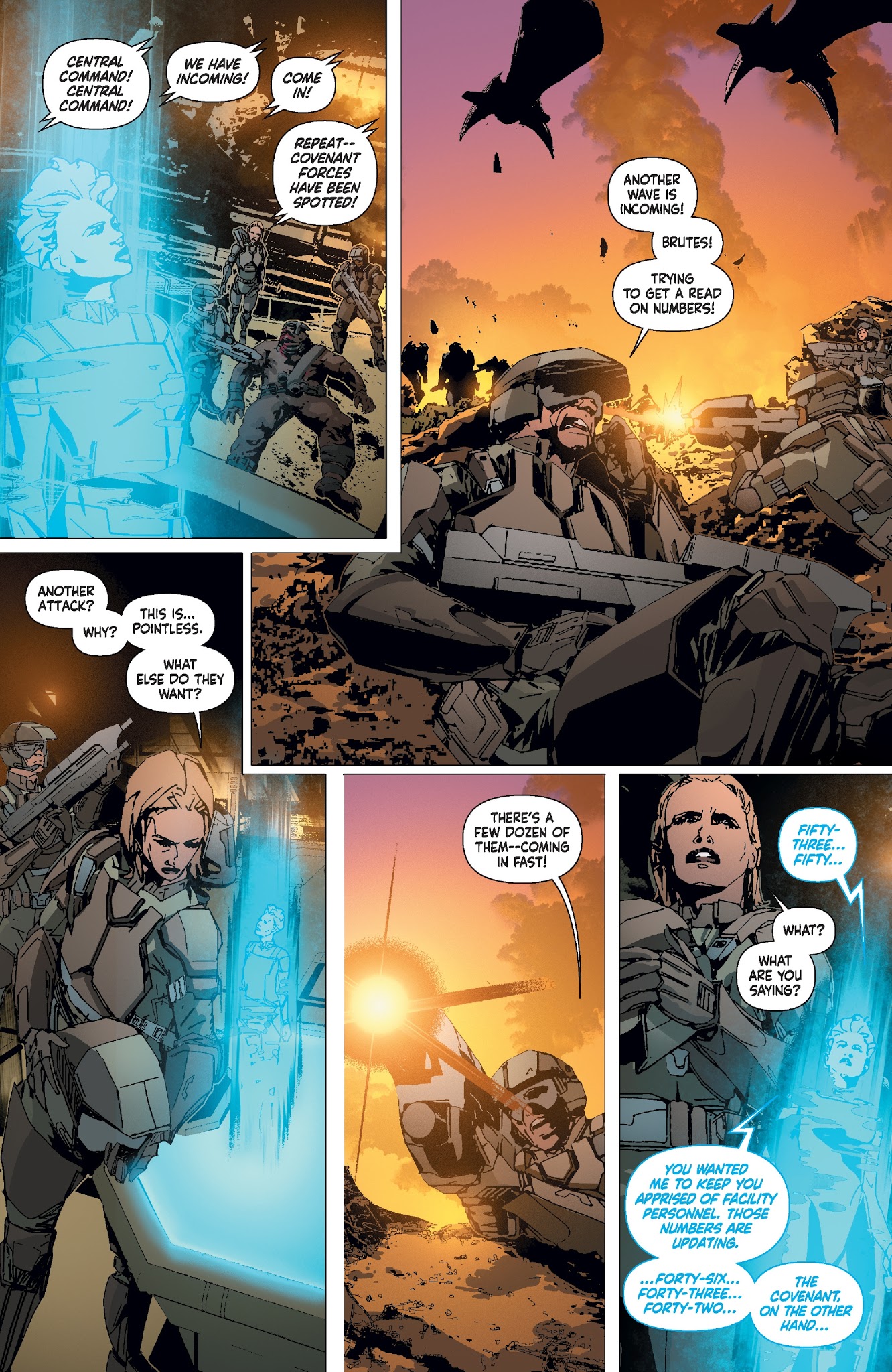 Read online Halo: Rise of Atriox comic -  Issue #1 - 8