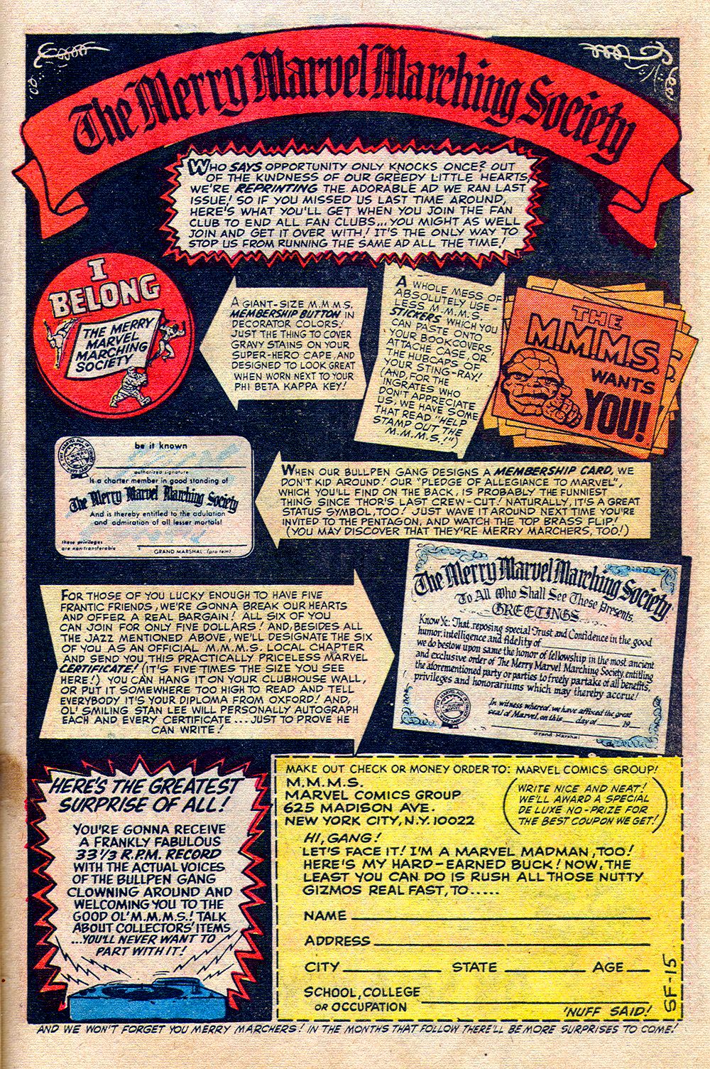 Read online Sgt. Fury comic -  Issue #15 - 31