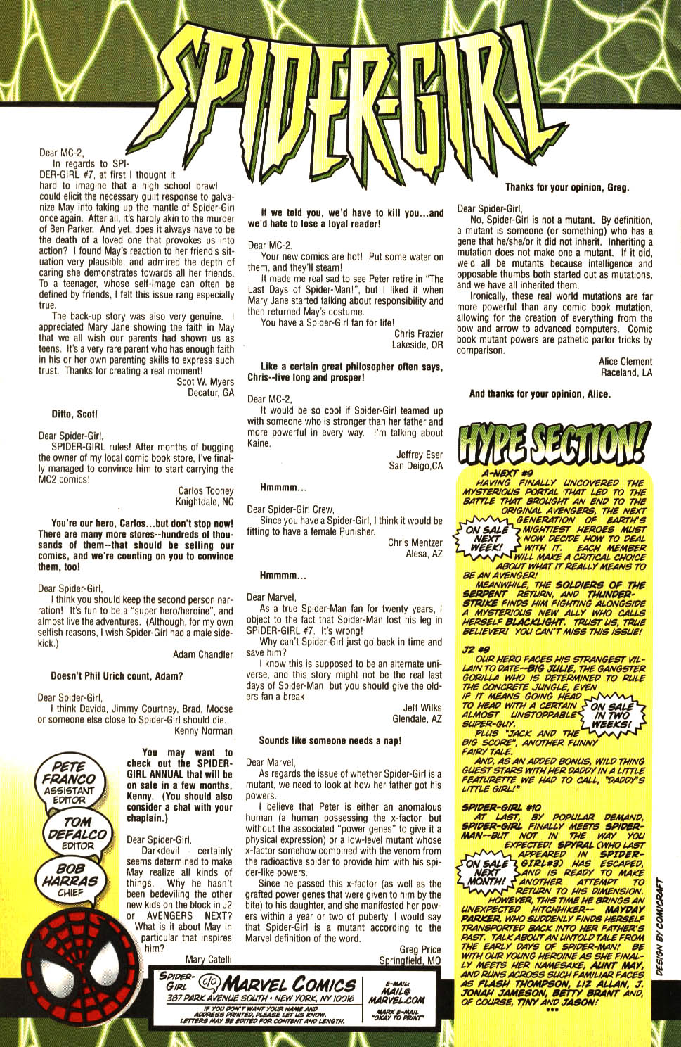 Read online Spider-Girl (1998) comic -  Issue #9 - 21