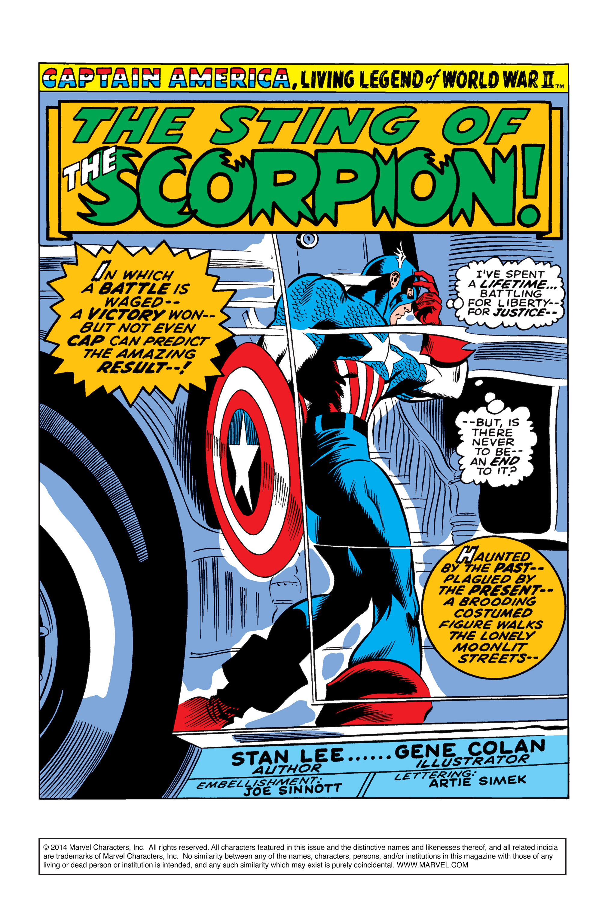 Read online Marvel Masterworks: Captain America comic -  Issue # TPB 4 (Part 2) - 75