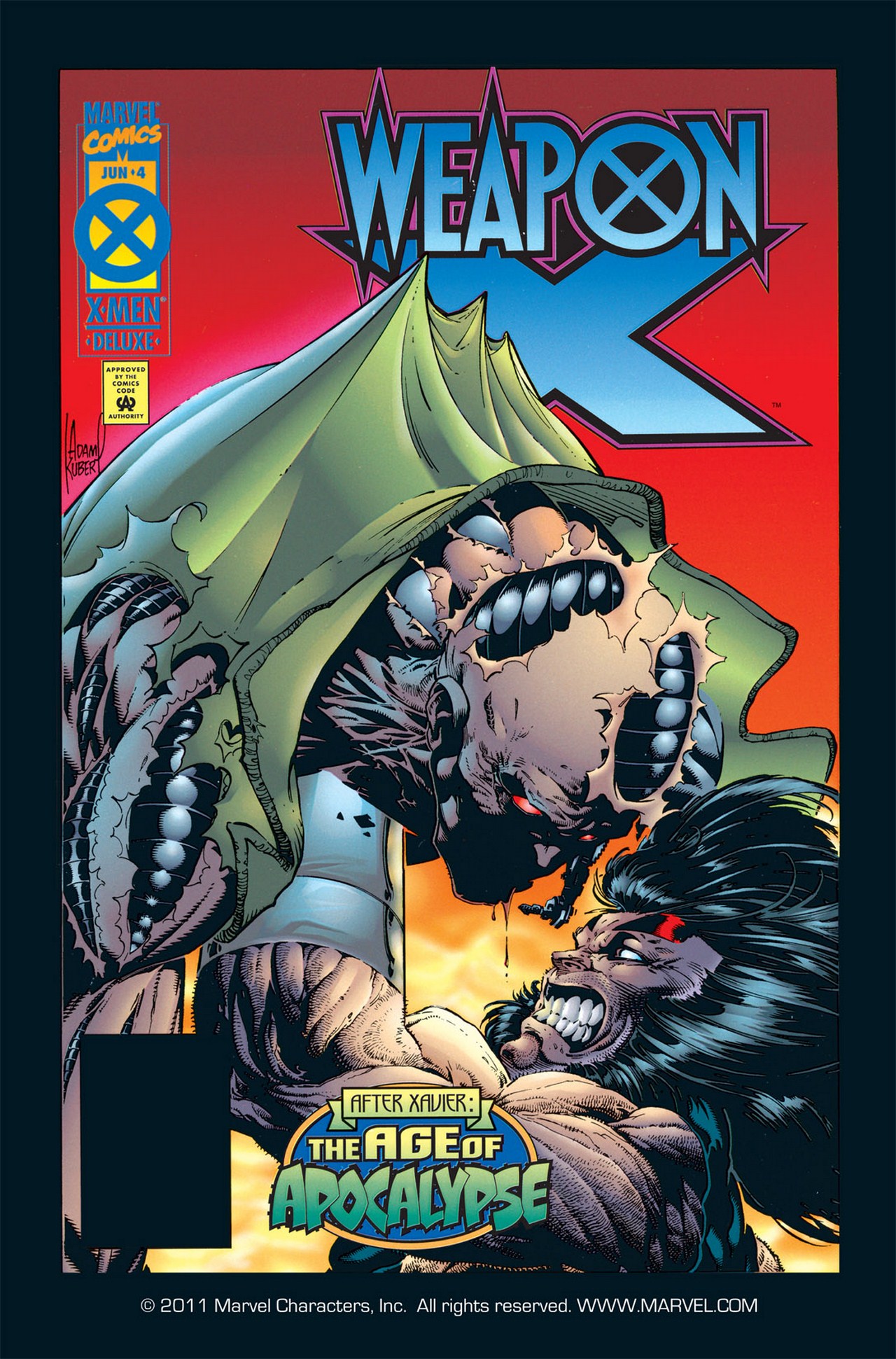 Read online Weapon X (1995) comic -  Issue #4 - 1