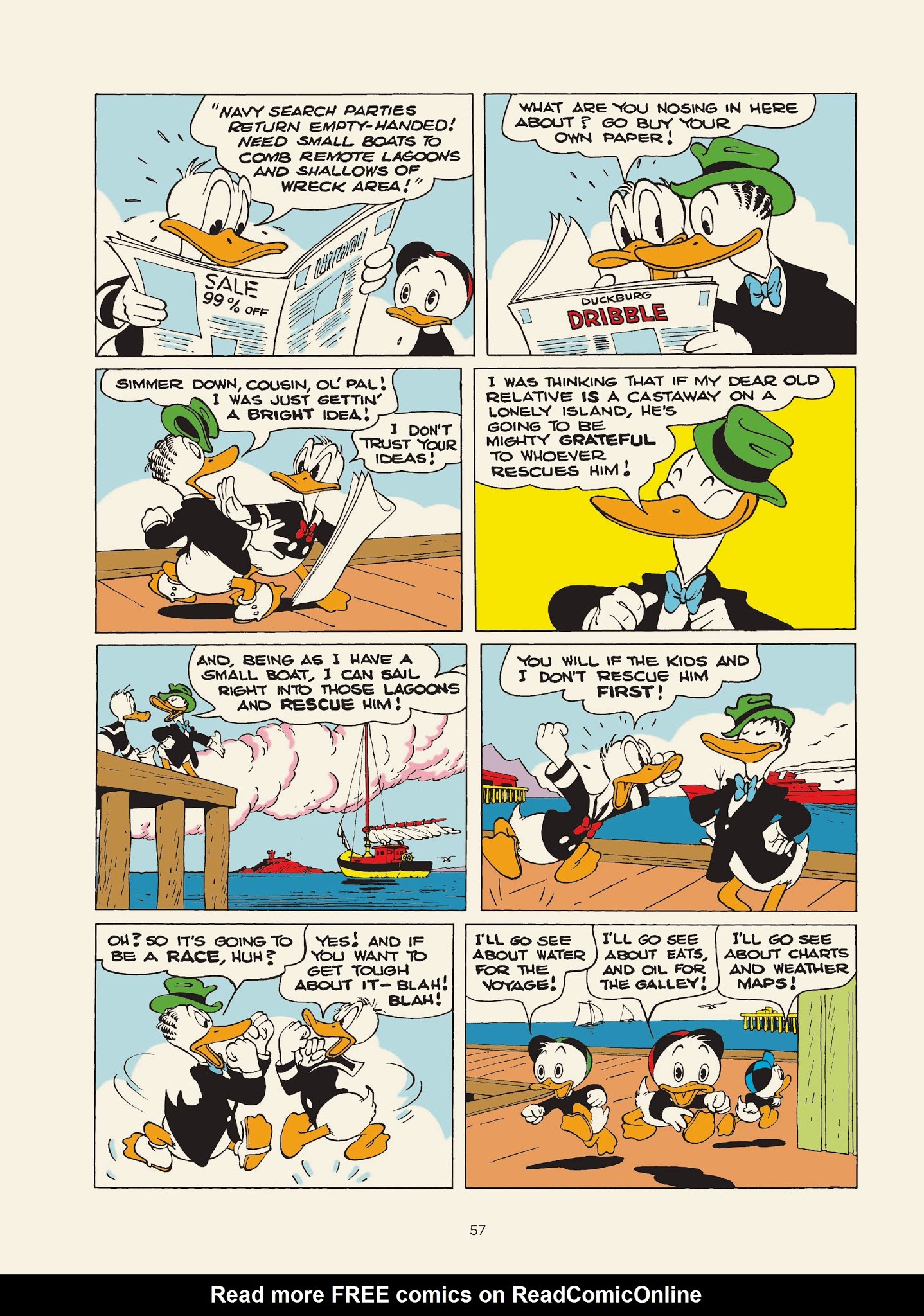 Read online The Complete Carl Barks Disney Library comic -  Issue # TPB 7 (Part 1) - 70