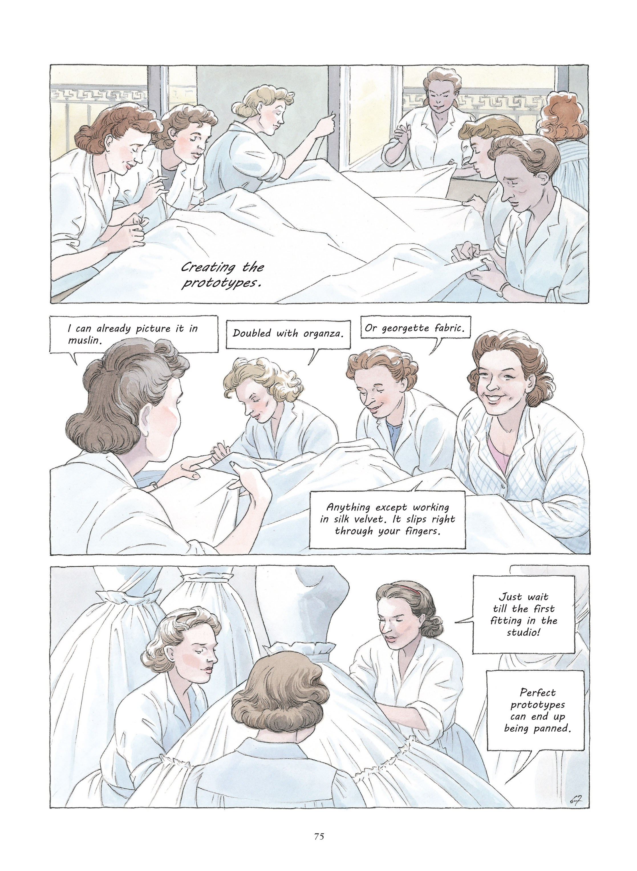 Read online Girl In Dior comic -  Issue # TPB - 74