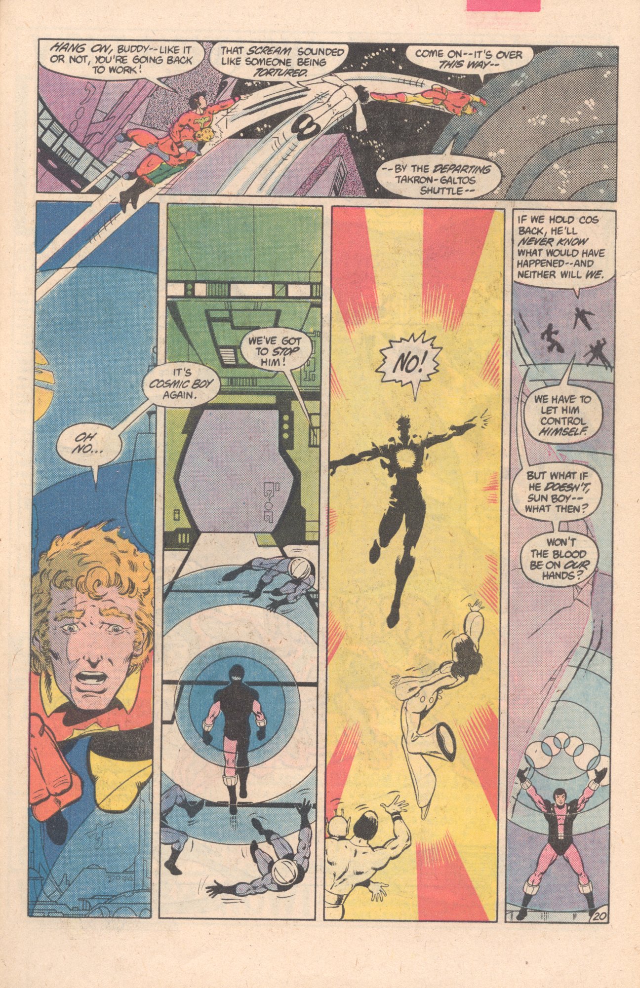 Read online Legion of Super-Heroes (1980) comic -  Issue #297 - 21